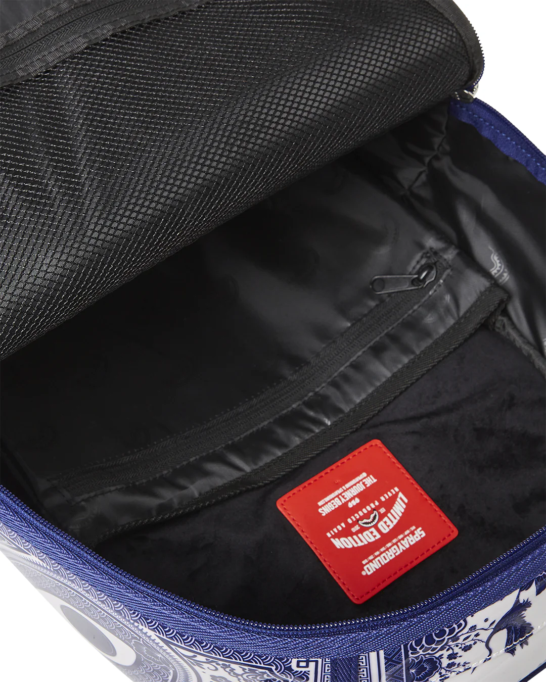 1 OFF BAGS BACKPACK BLUE WHITE - Image 8