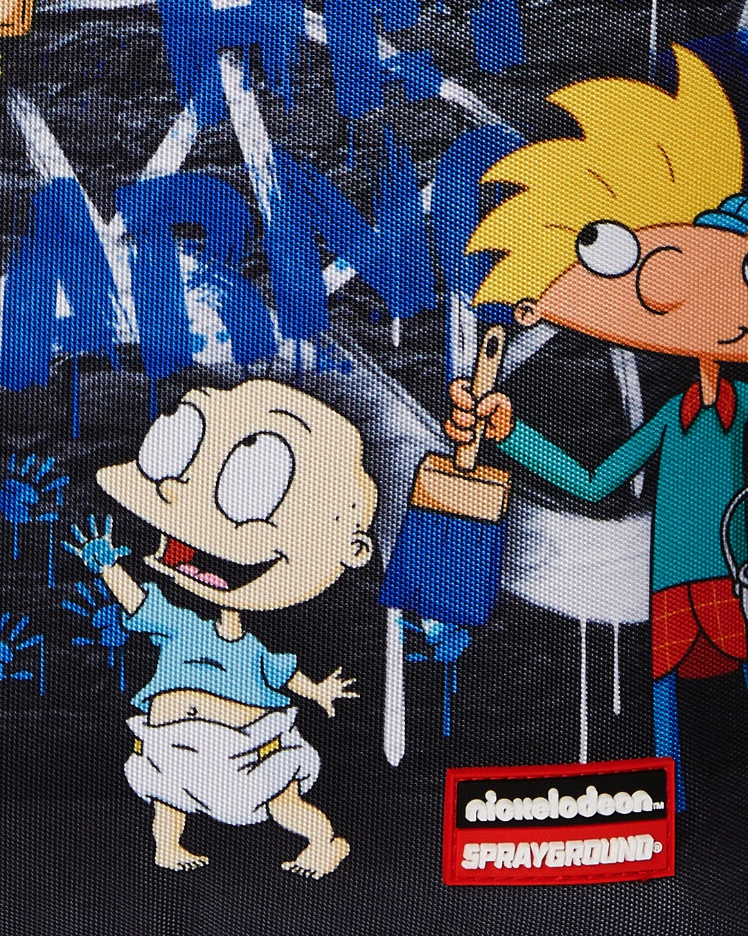 90s NICK CHARACTERS PAINTING DLXR BACKPACK - Image 9