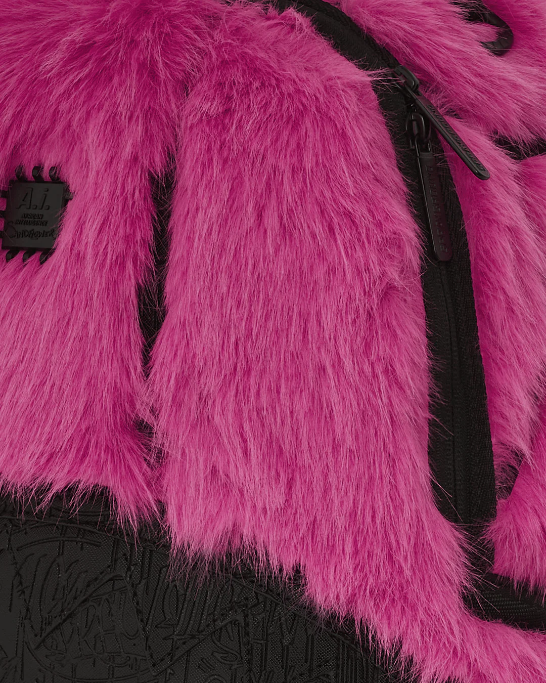 A.i. Pink Fur Backpack - Image 6