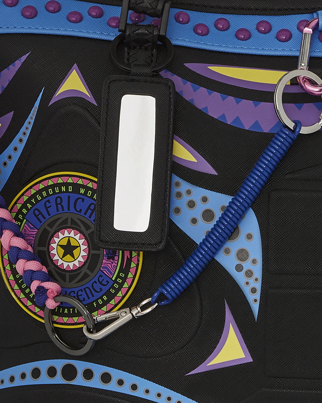 A.i. Purple Wonderland Tote - Image 4
