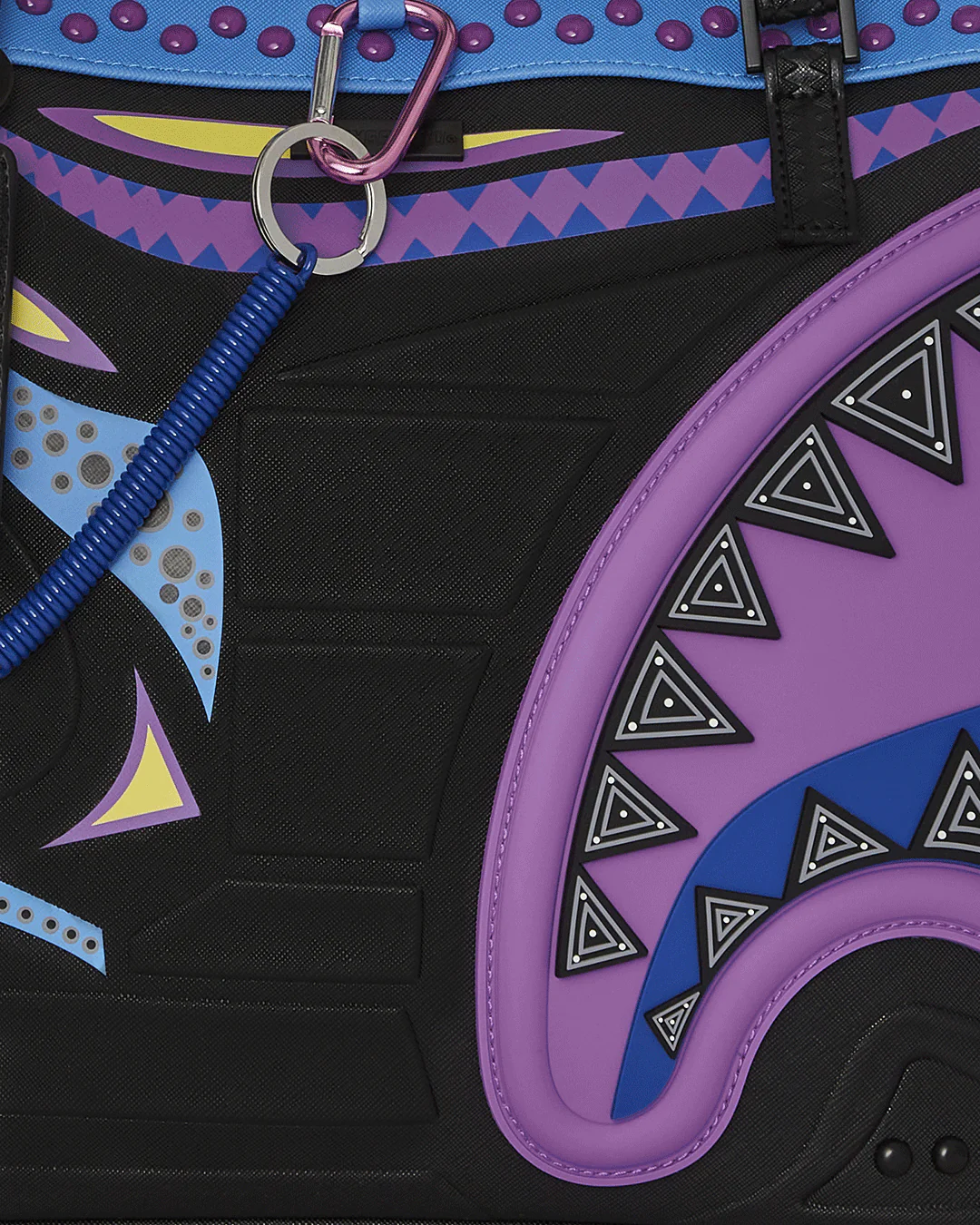 A.i. Purple Wonderland Tote - Image 6