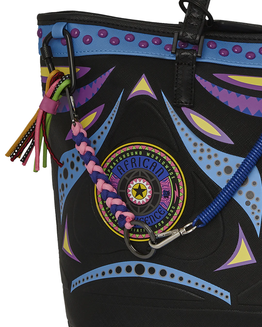 A.i. Purple Wonderland Tote - Image 7