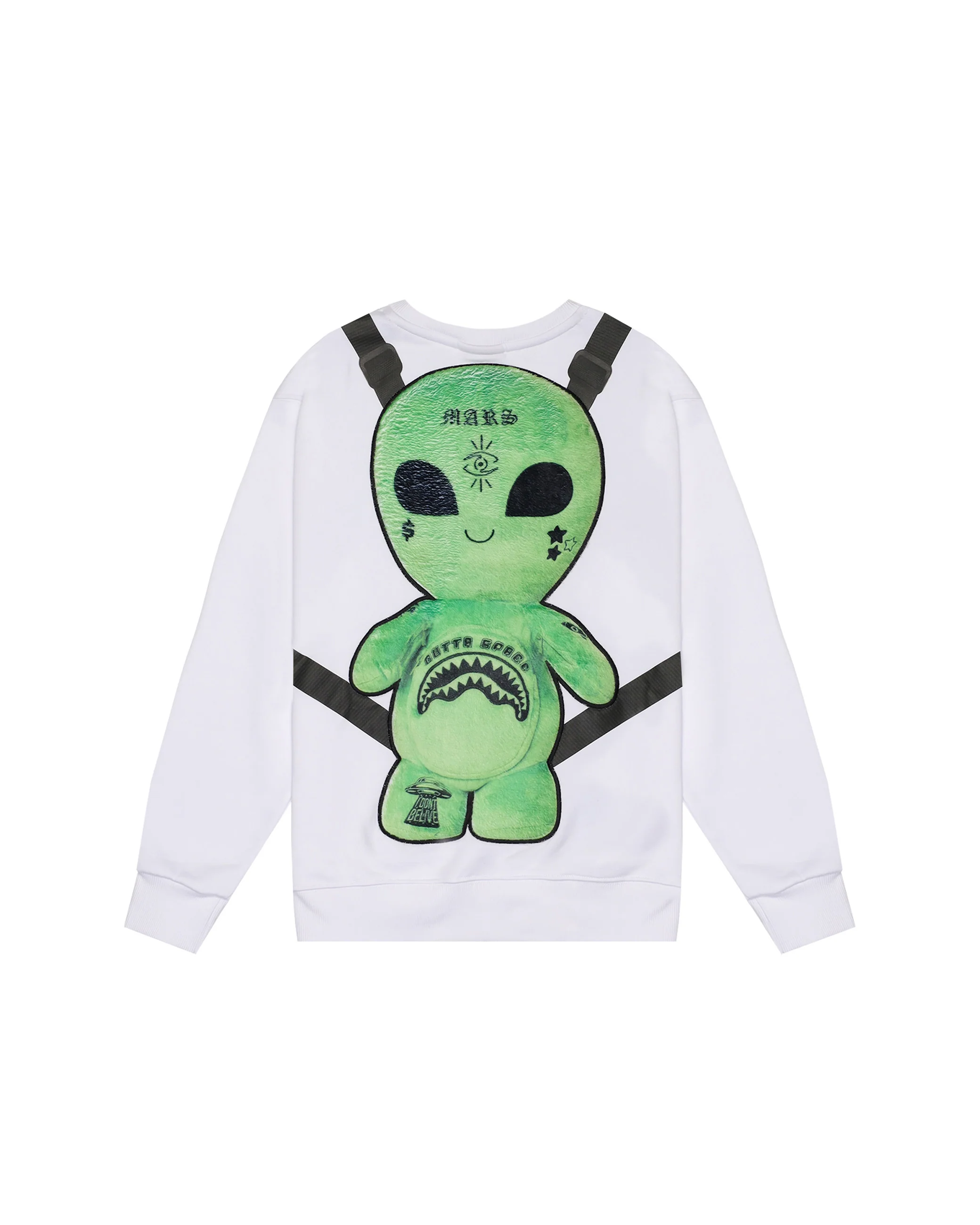 ALIEN PLUSH BACKPACK CREWNECK - Image 7