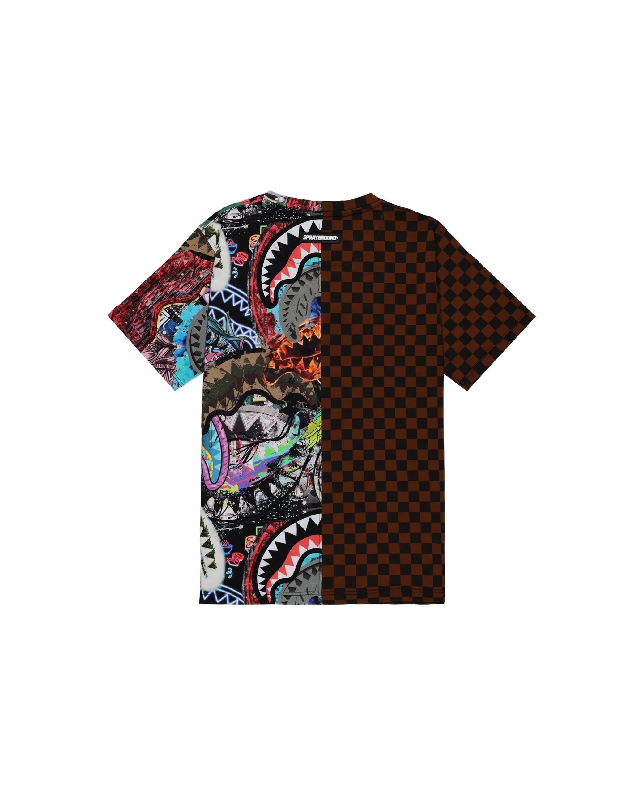 ALL THE SHARKS SPLIT REGULAR T-SHIRT - Image 3