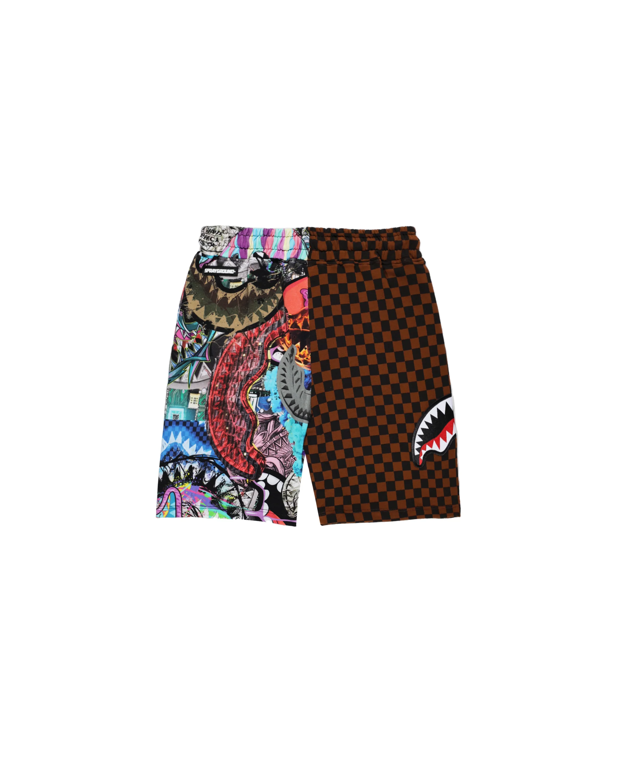 ALL THE SHARKS SPLIT SHORTS - Image 3