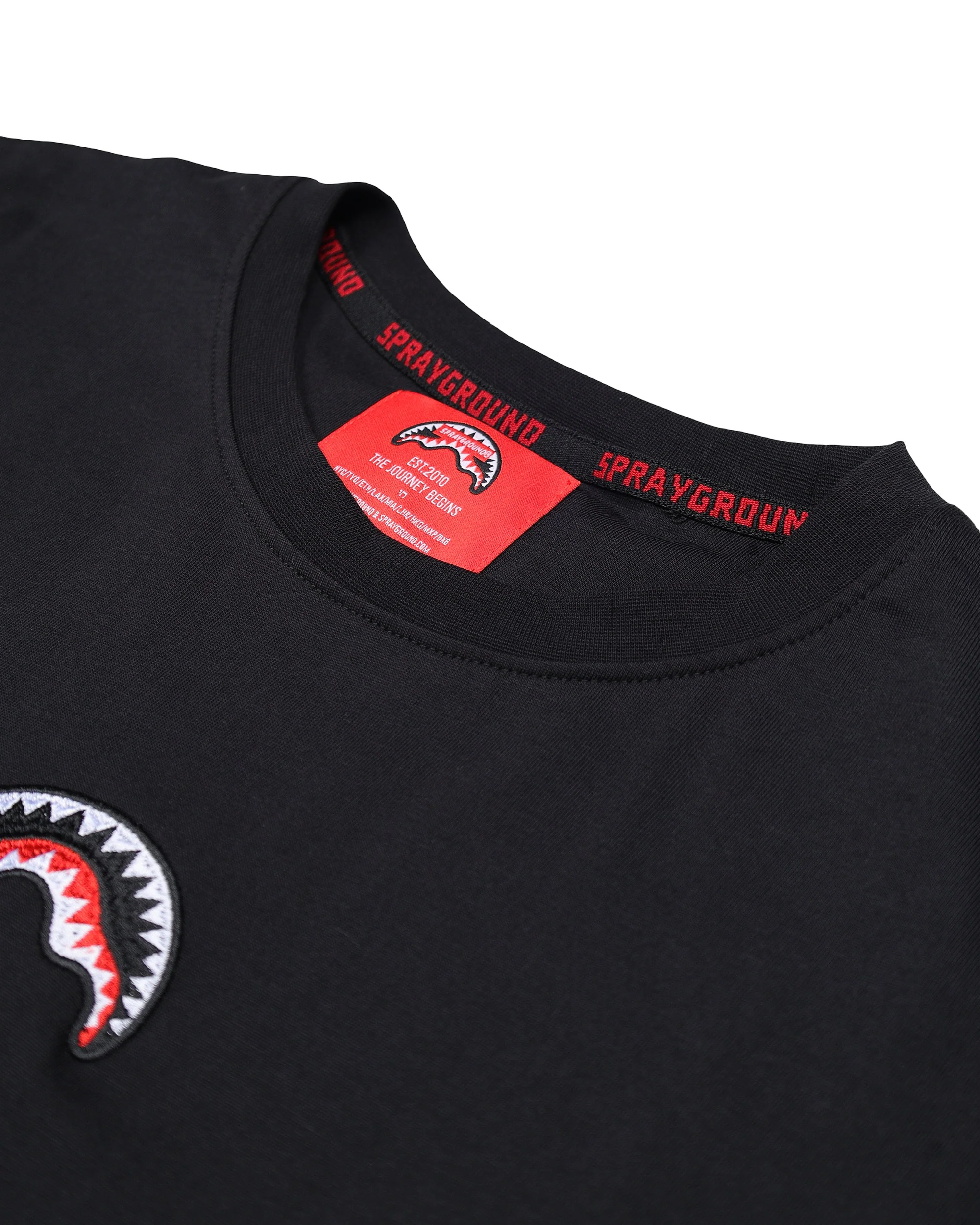 BE A SHARK BOXY T-SHIRT BLK - Image 6