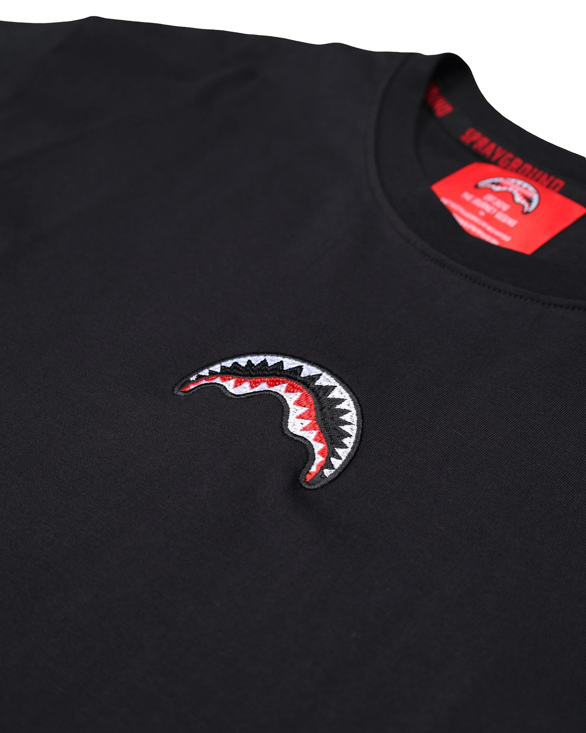 BE A SHARK BOXY T-SHIRT BLK - Image 7