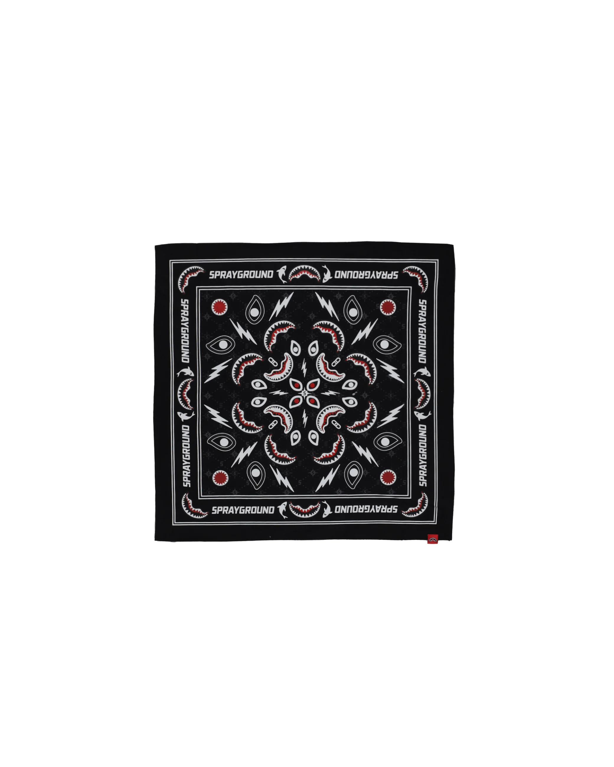 BLACK BANDANA - REGULAR BLACK T-SHIRT - Image 2