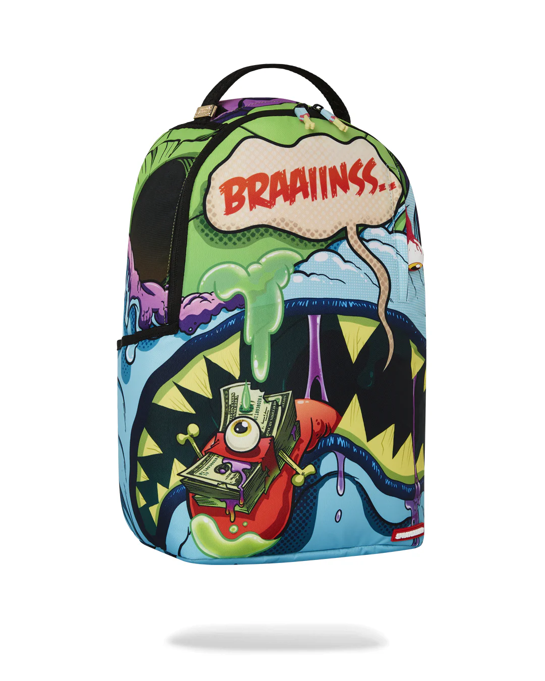 Blue Zombie Shark Backpack - Image 3