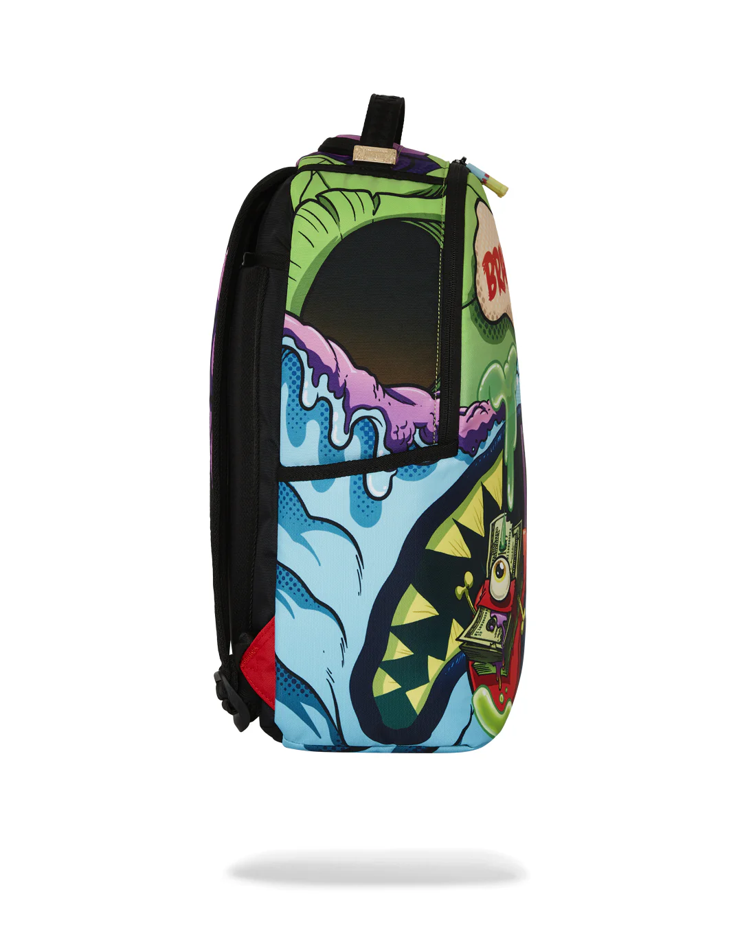 Blue Zombie Shark Backpack - Image 5