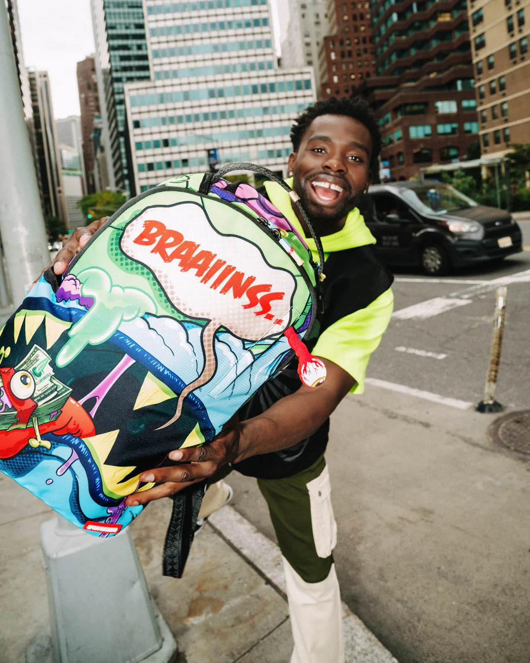 Blue Zombie Shark Backpack - Image 6