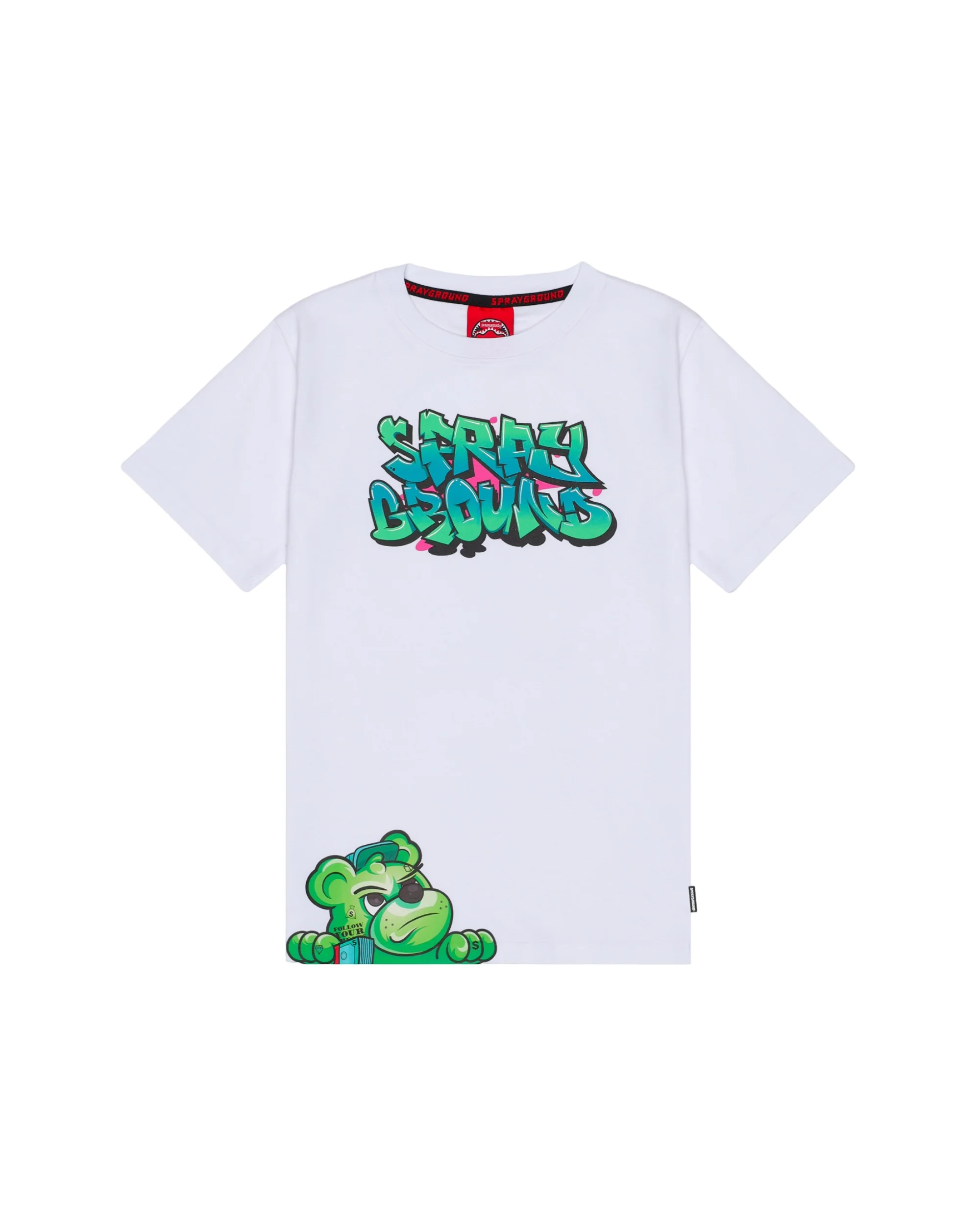 CATCH  BEAR REGULAR T-SHIRT WHT