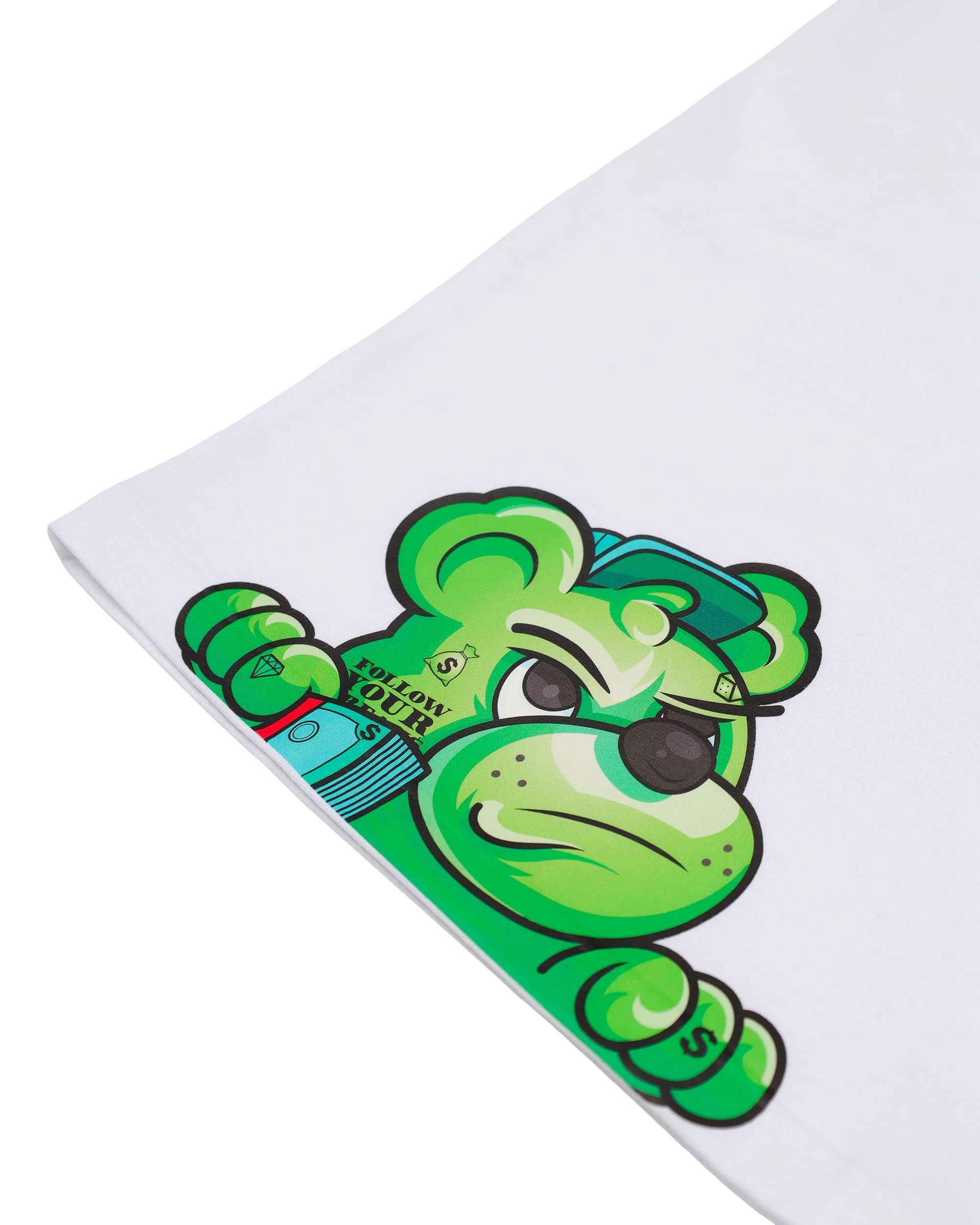 CATCH  BEAR REGULAR T-SHIRT WHT - Image 5