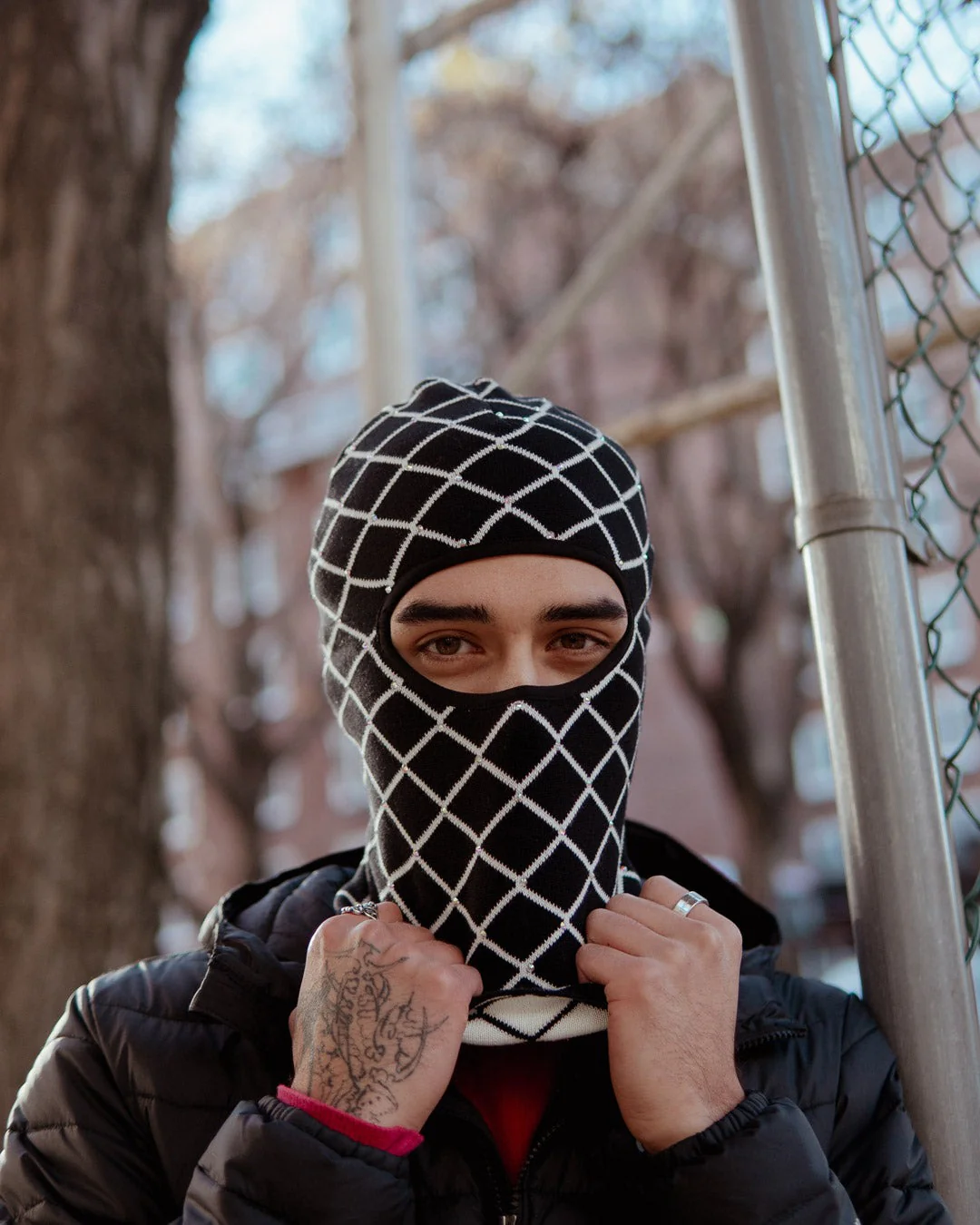 CHAINLINK KNIT SKI MASK - Image 2