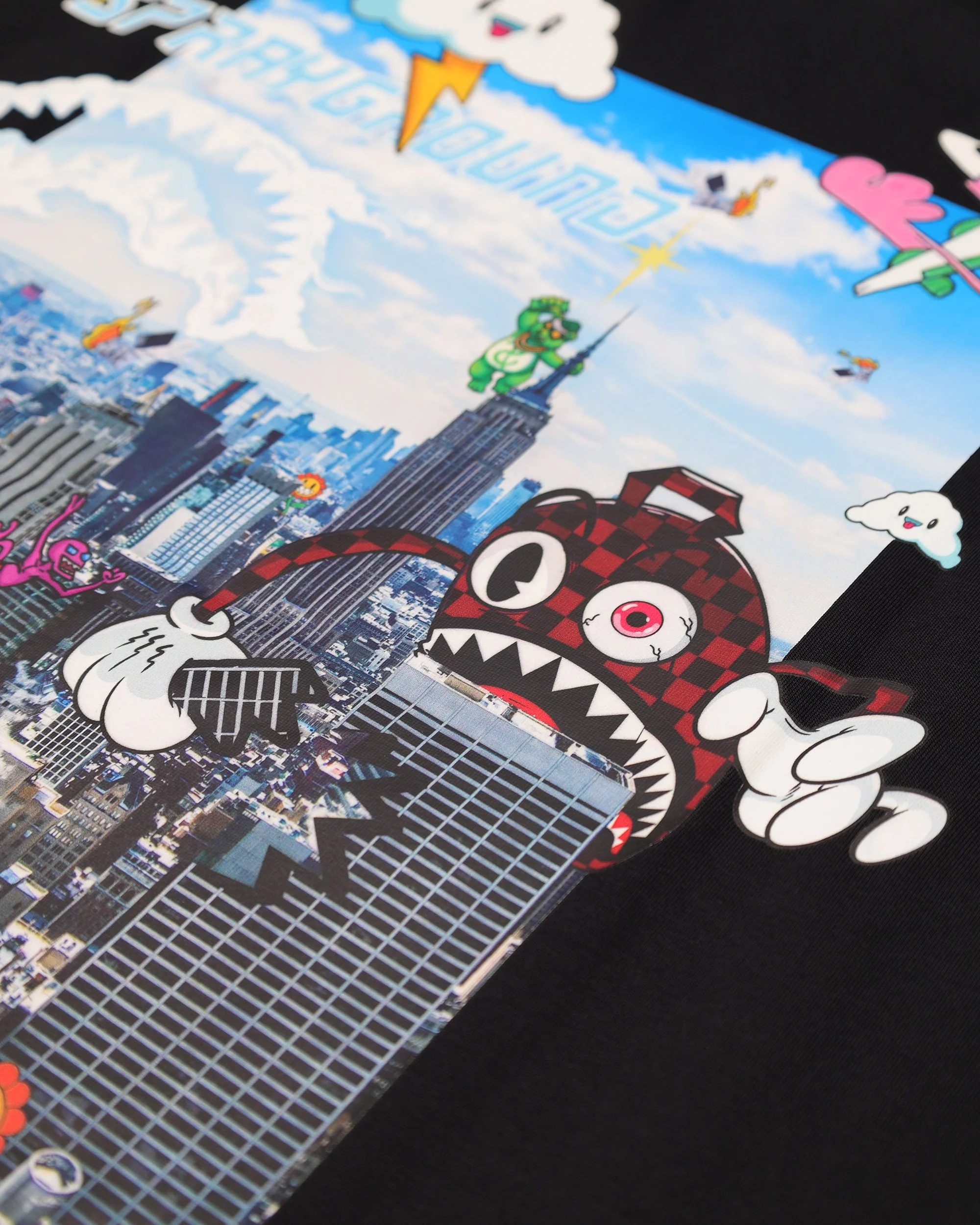 CHARACTER INVASION T-SHIRT BLK - Image 10