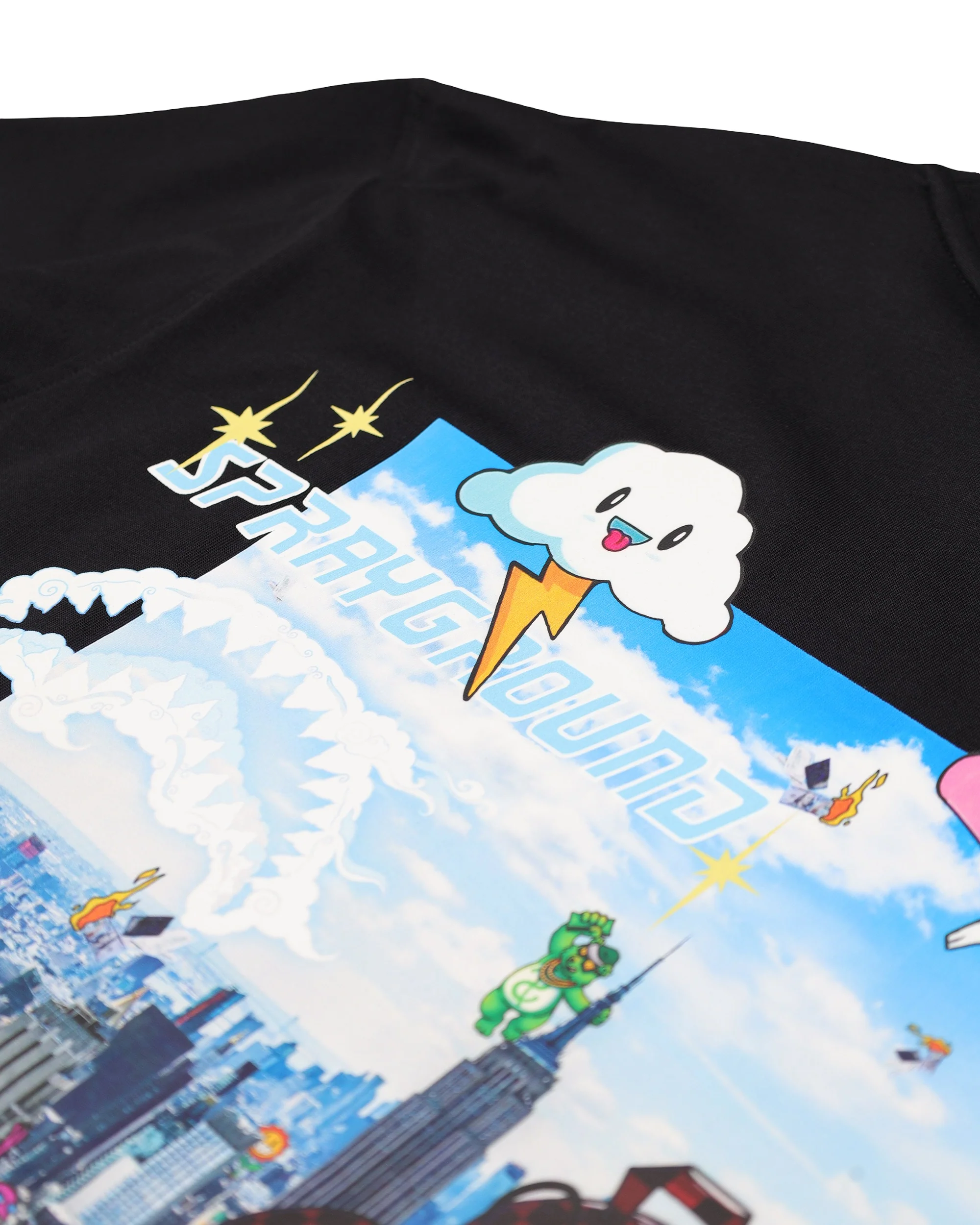 CHARACTER INVASION T-SHIRT BLK - Image 6
