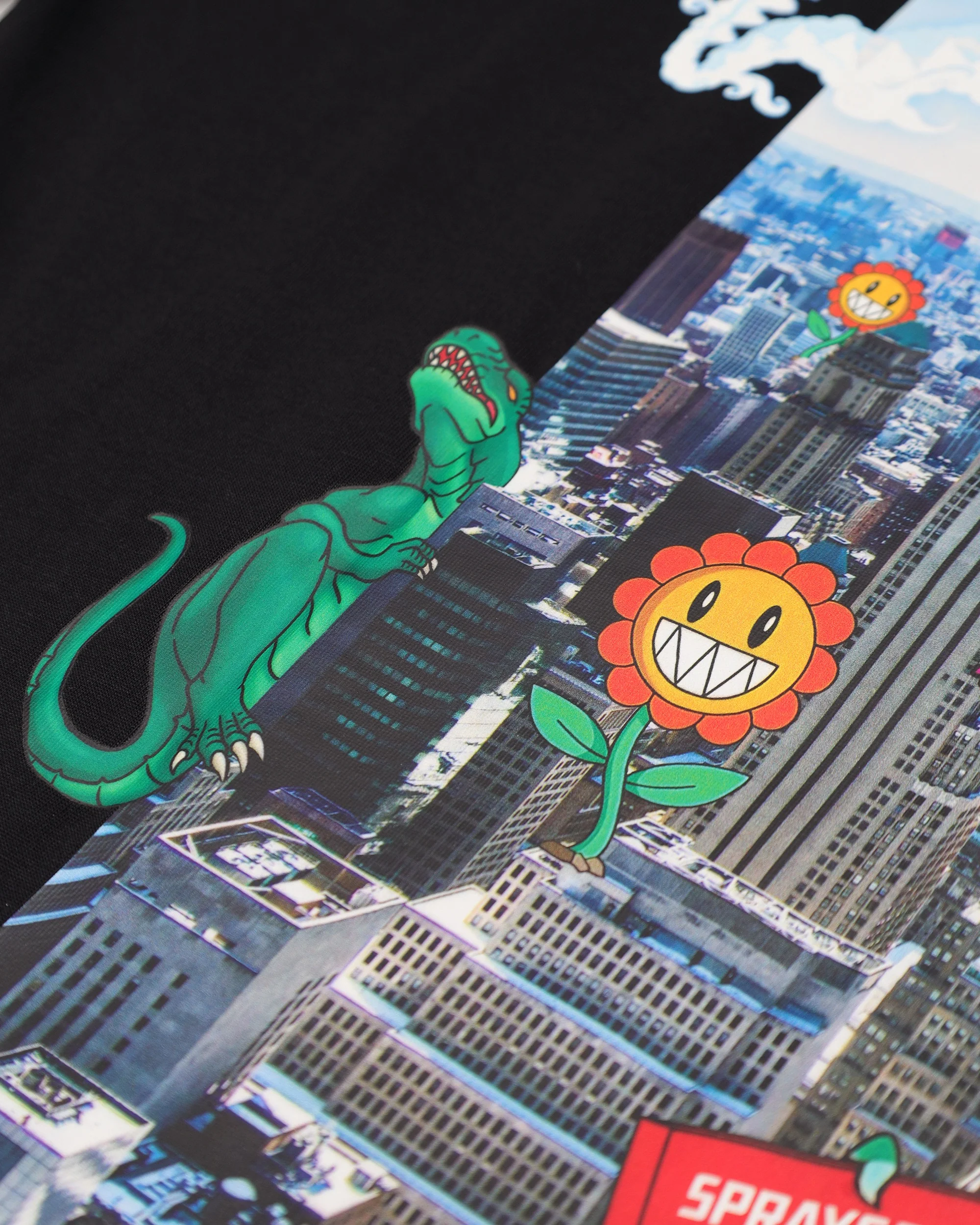 CHARACTER INVASION T-SHIRT BLK - Image 9