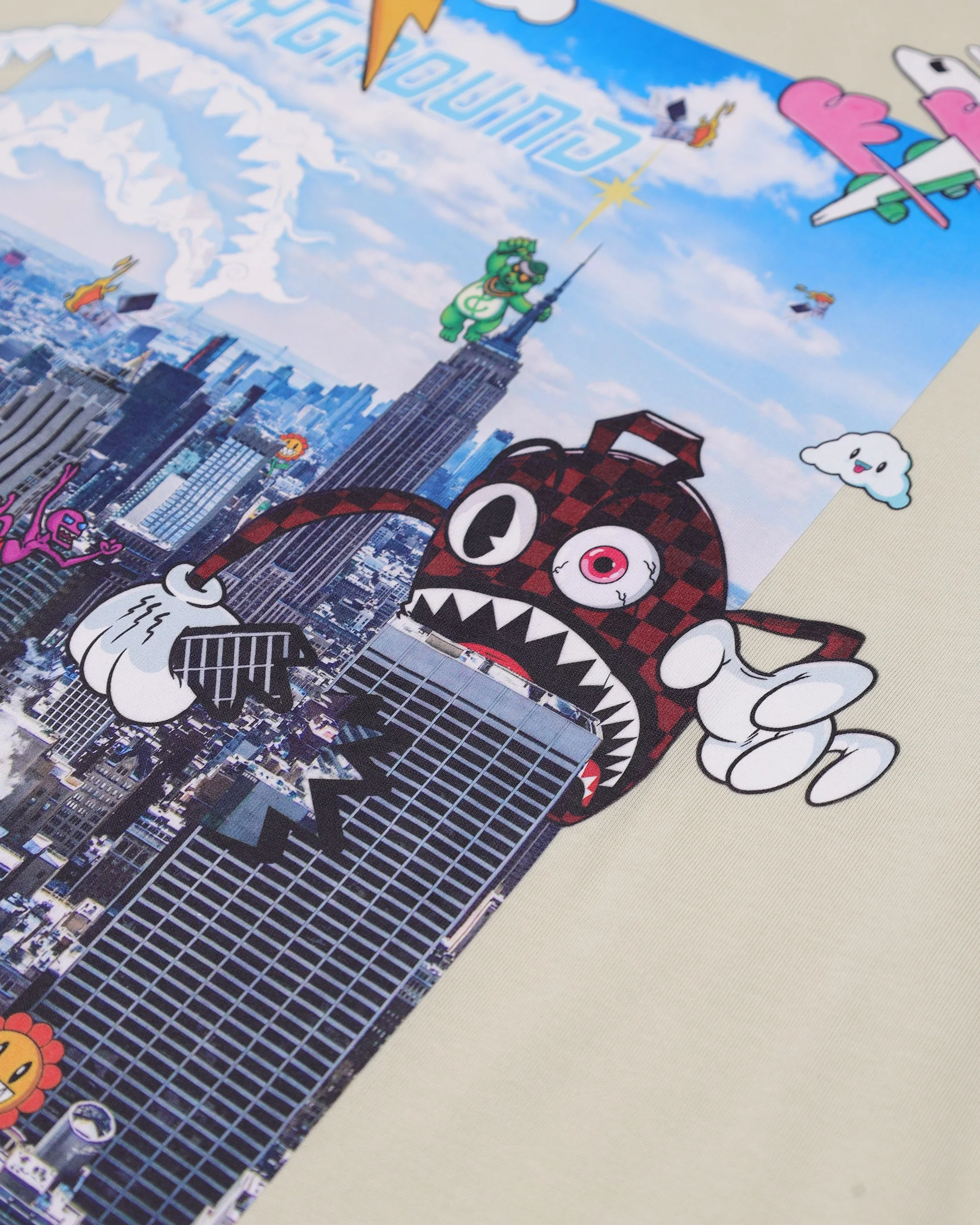 CHARACTER INVASION T-SHIRT SAGE - Image 11