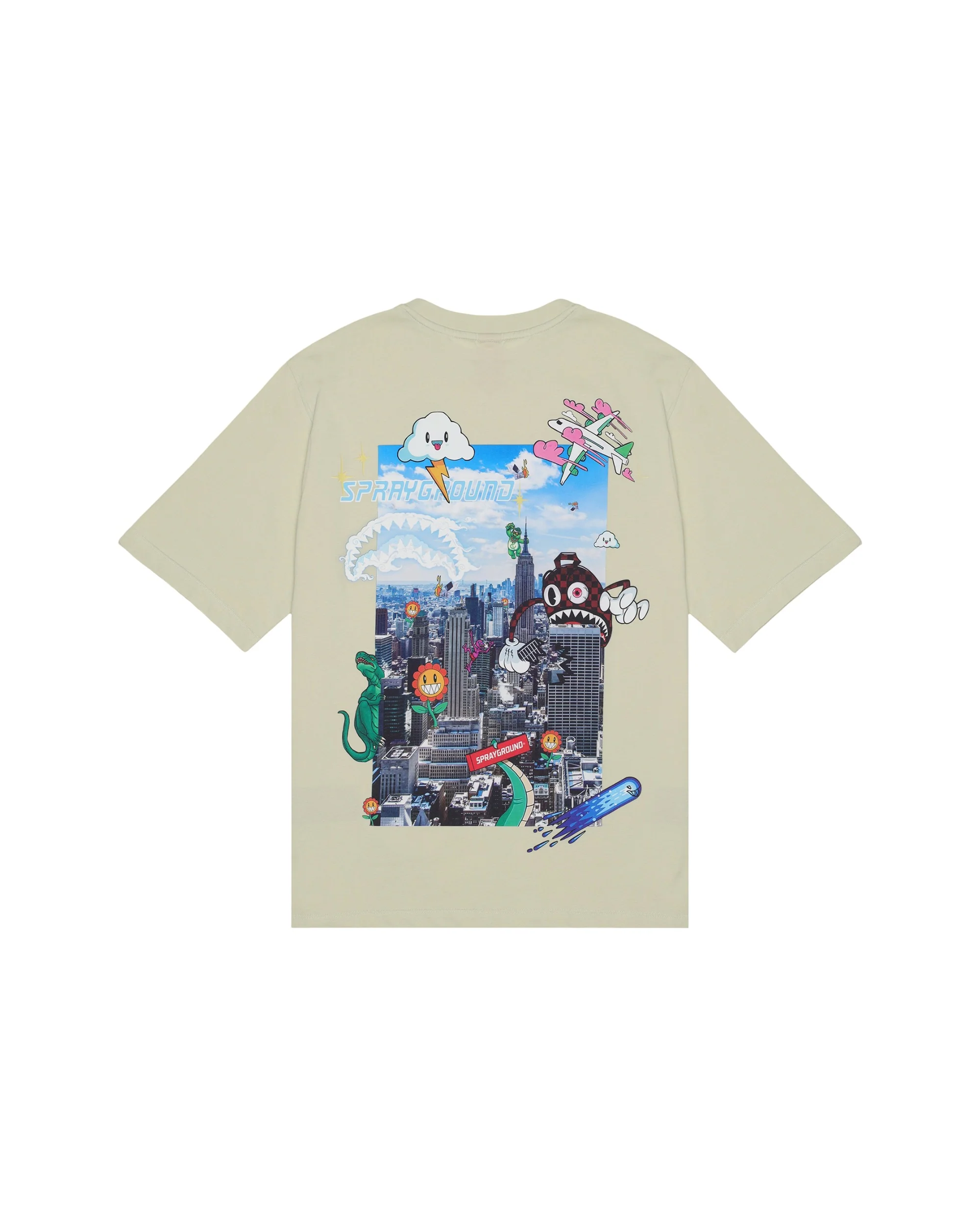 CHARACTER INVASION T-SHIRT SAGE - Image 3