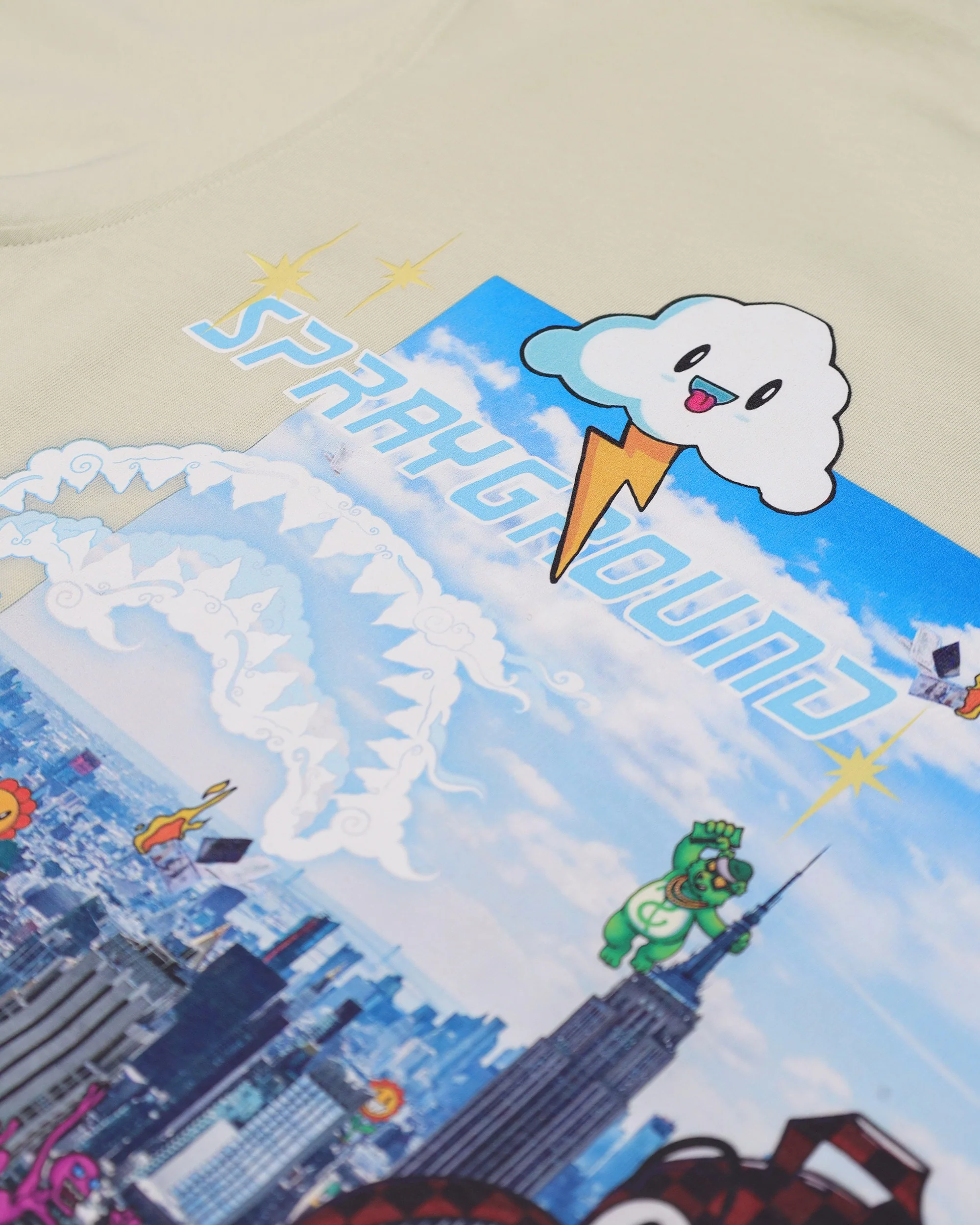 CHARACTER INVASION T-SHIRT SAGE - Image 9