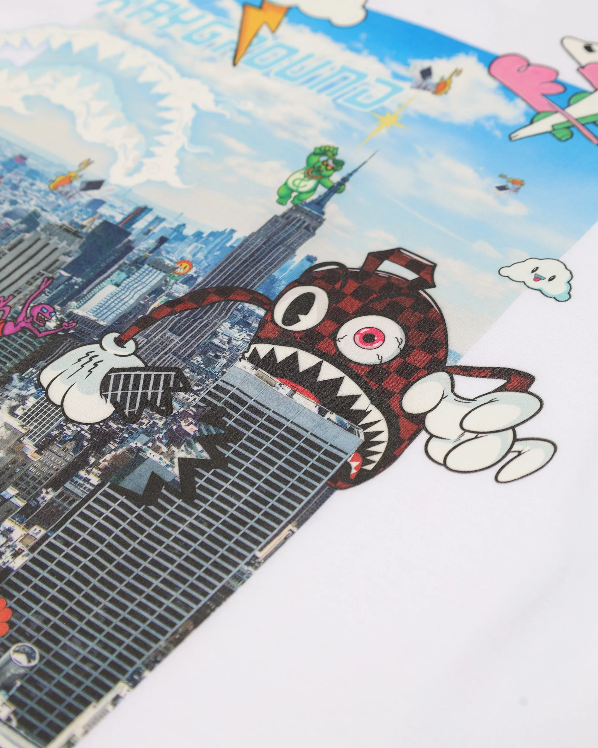 CHARACTER INVASION T-SHIRT WHT - Image 10