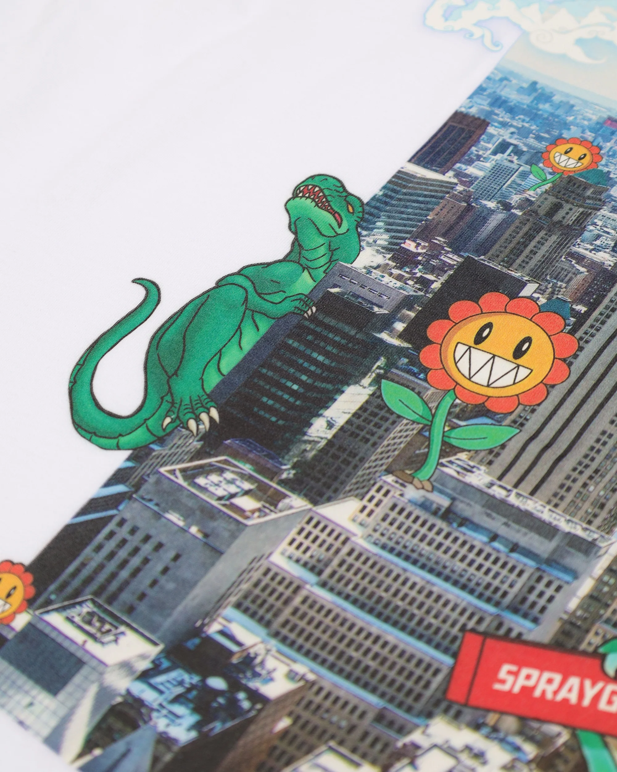 CHARACTER INVASION T-SHIRT WHT - Image 12