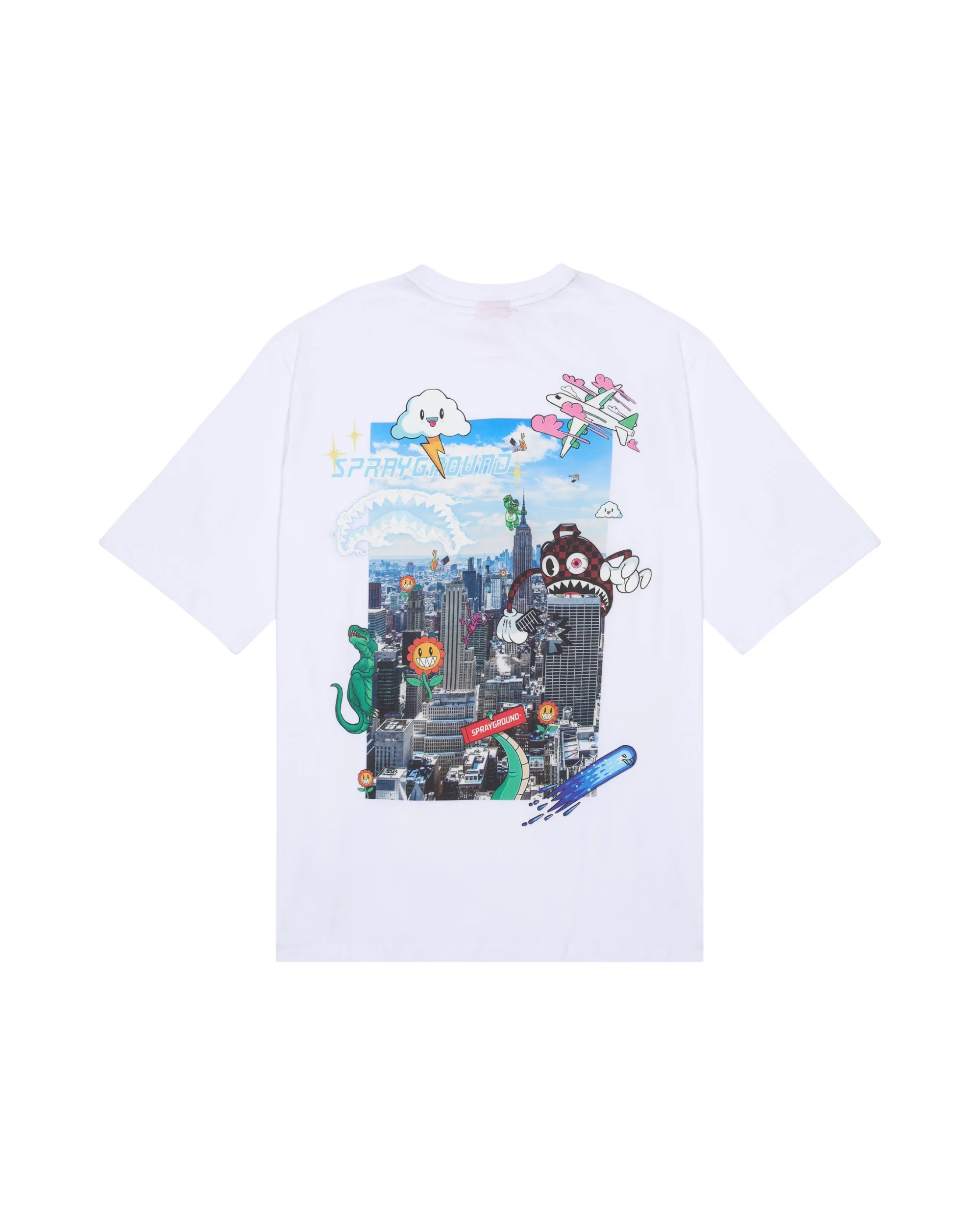 CHARACTER INVASION T-SHIRT WHT - Image 3