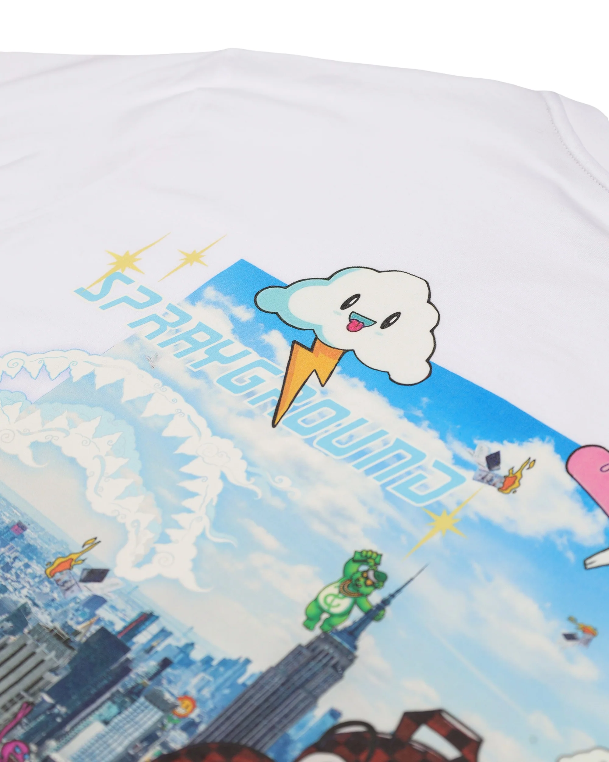 CHARACTER INVASION T-SHIRT WHT - Image 8
