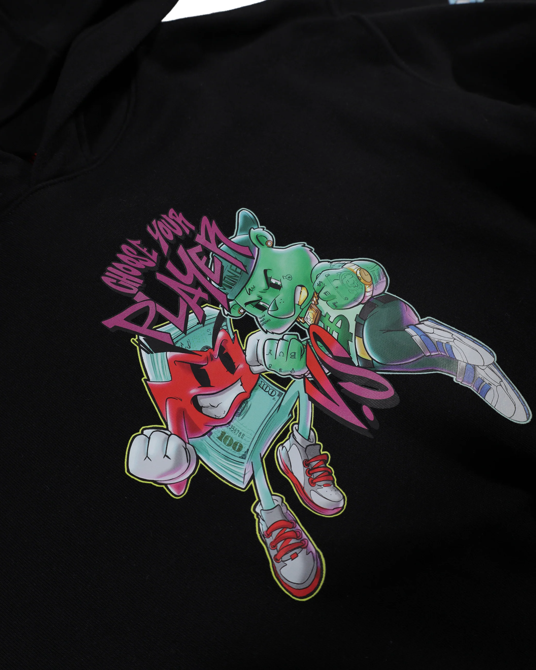 CHARACTERS FIGHT PERFECT HOODIE - Image 3