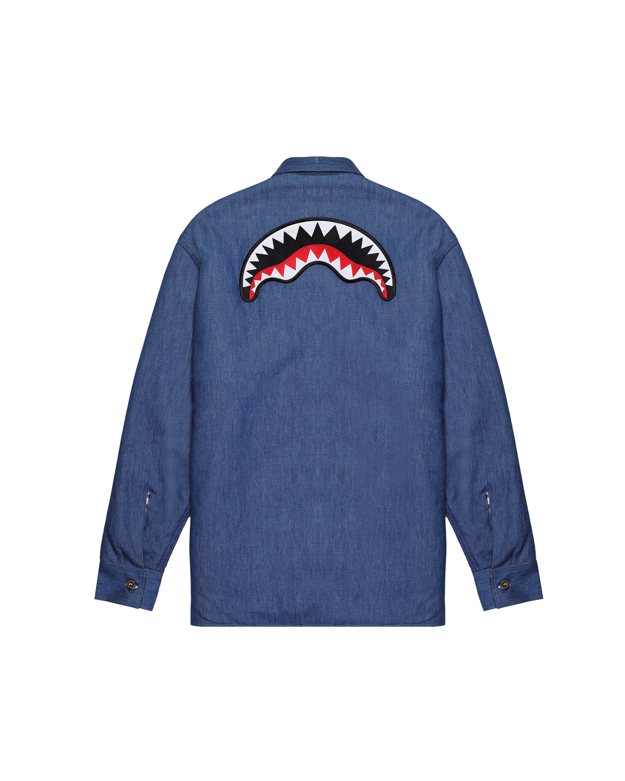 CHECK DENIM DOUBLE SHIRT - Image 18