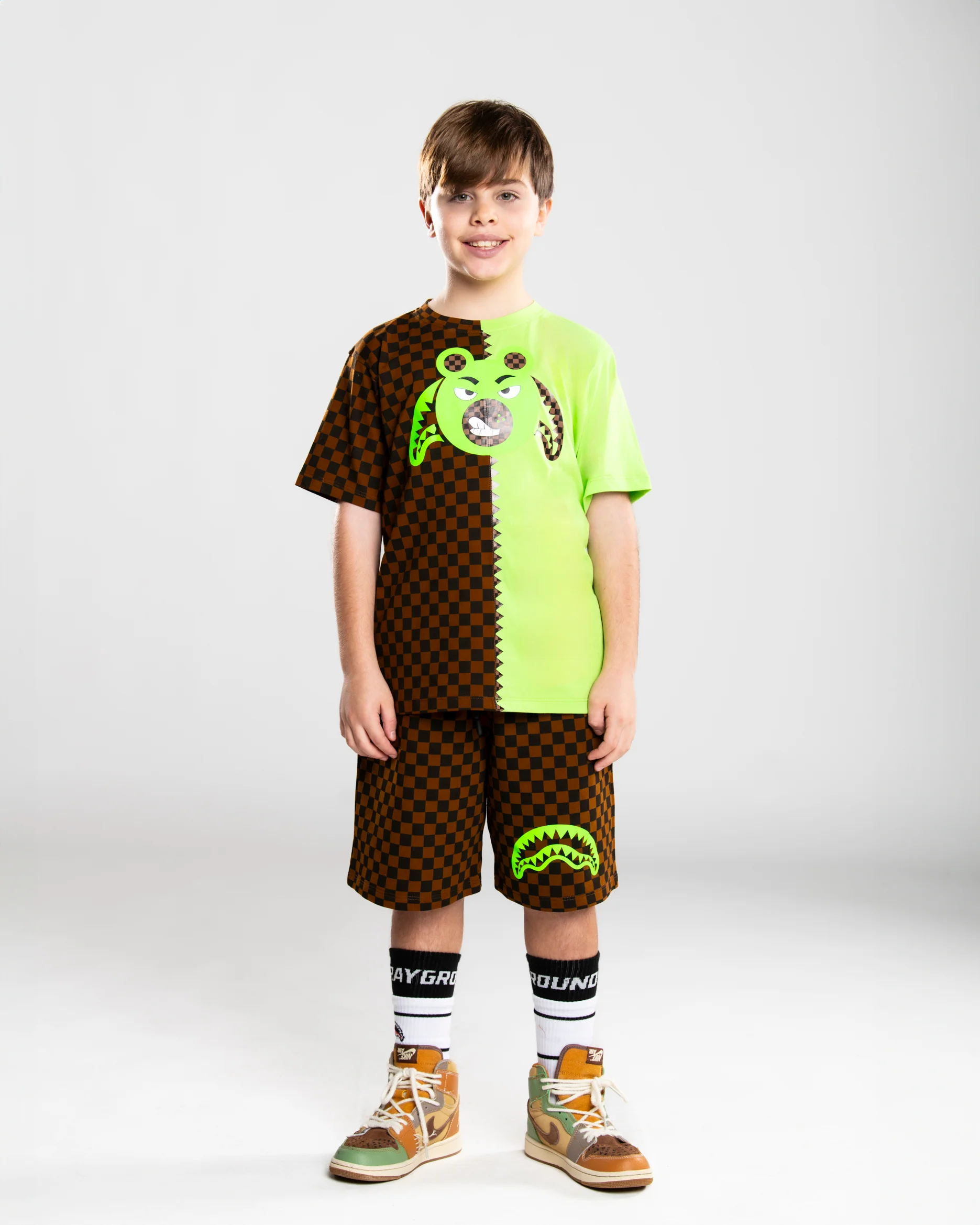 CHECKERED RN SHORTS - Image 8