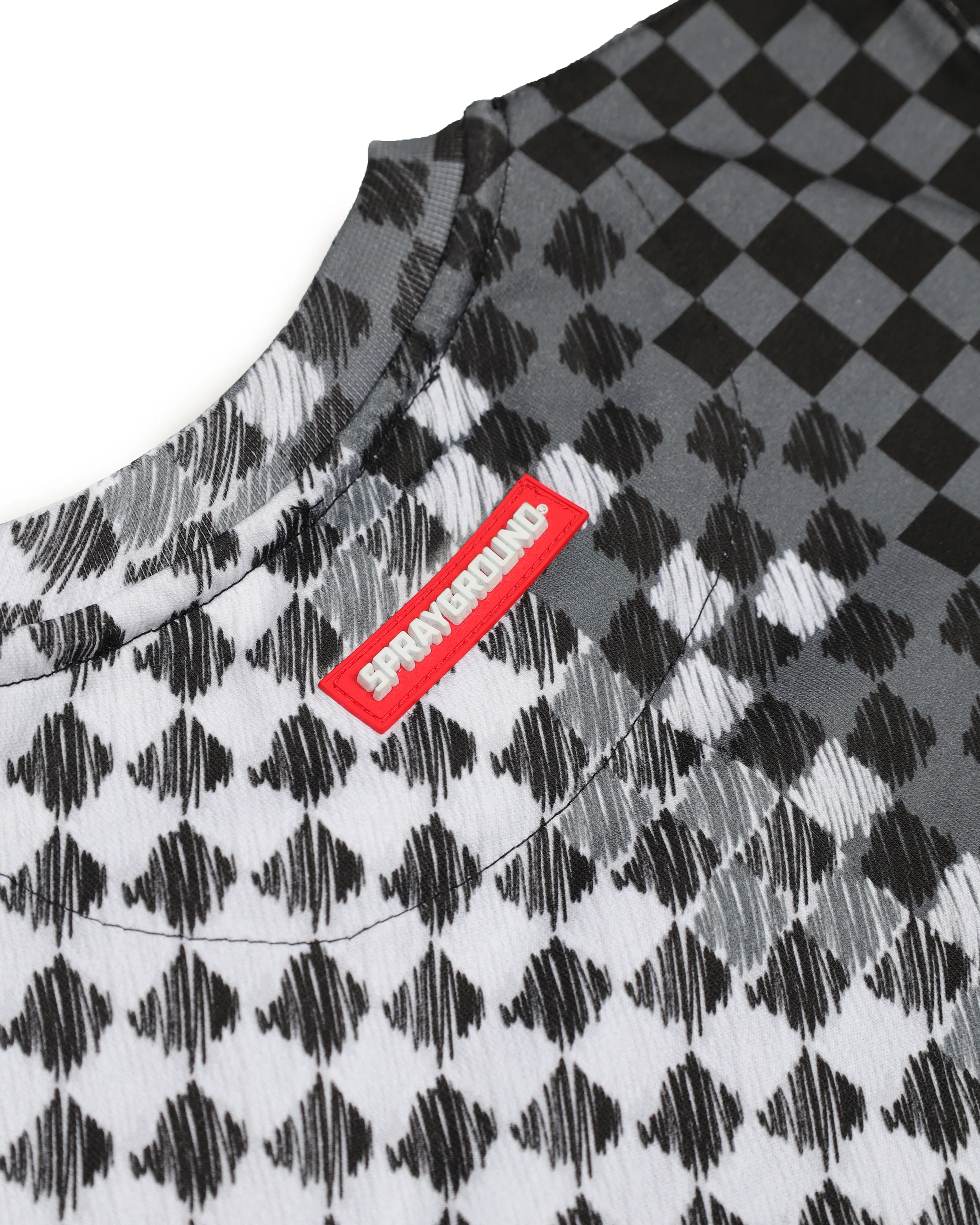 CHECKERED SKETCH REGULAR CREWNECK - Image 8