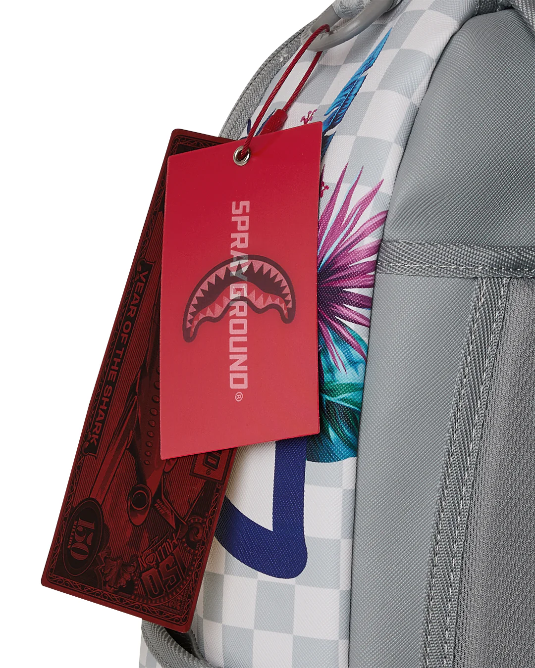 CREAM FLOWERING JUNGLE SHARK DLXSV BACKPACK - Image 9