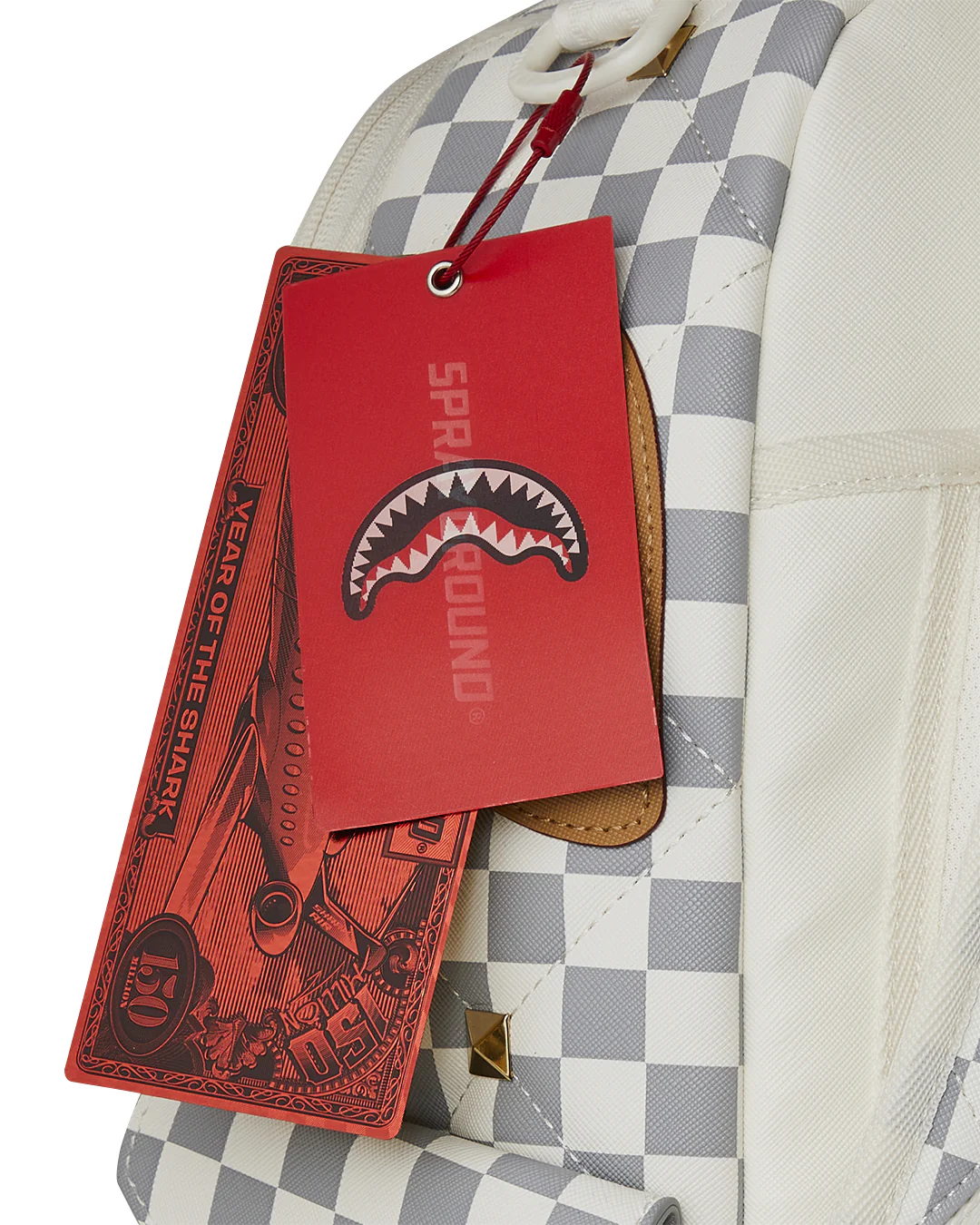 CREAM HENNY QUILT PUFF BACKPACK - Image 10