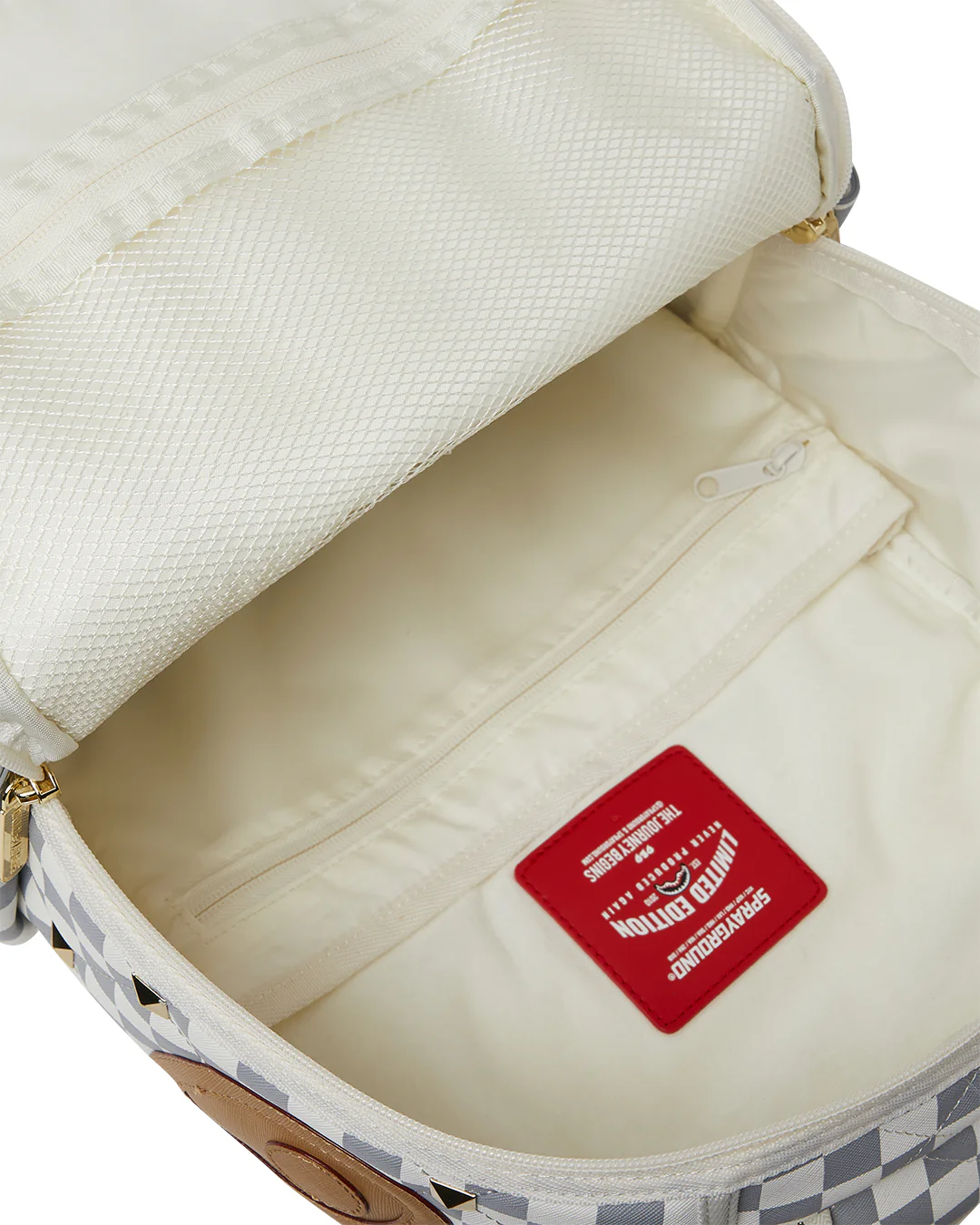 CREAM HENNY QUILT PUFF BACKPACK - Image 8