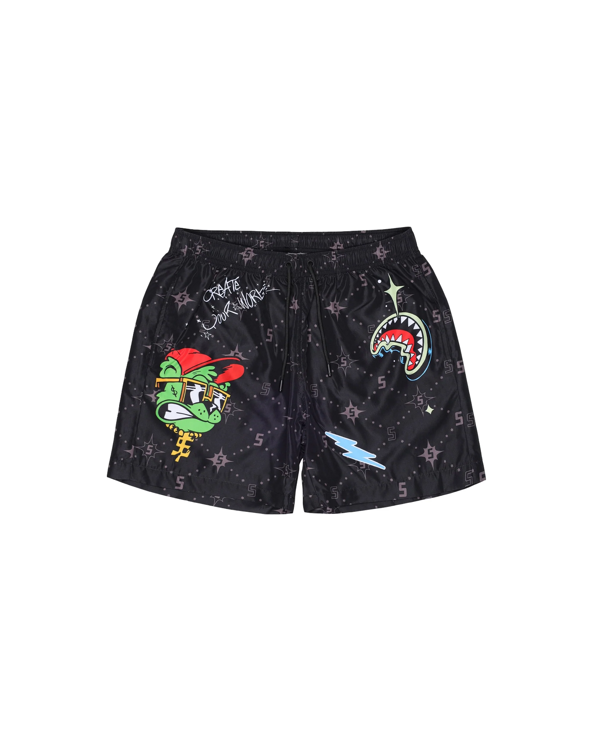 CREATE YOUR WORLD SWIM TRUNKS