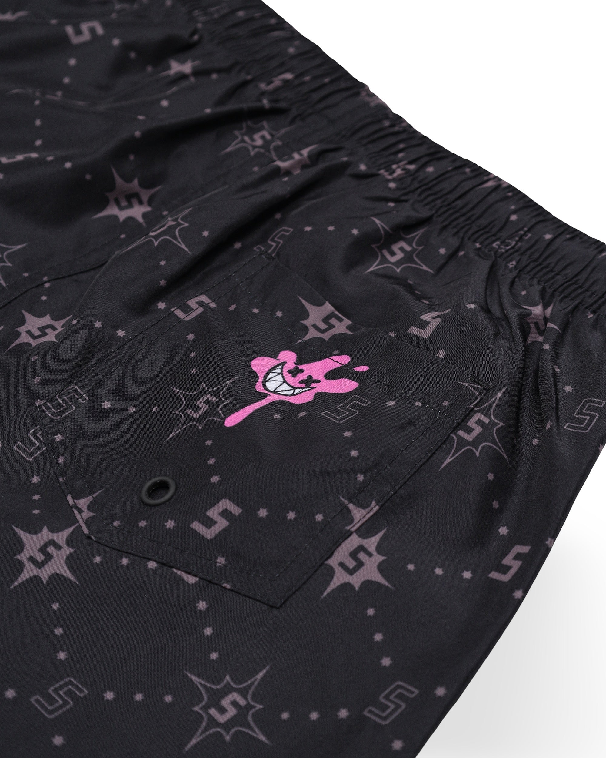 CREATE YOUR WORLD SWIM TRUNKS BLK - Image 7