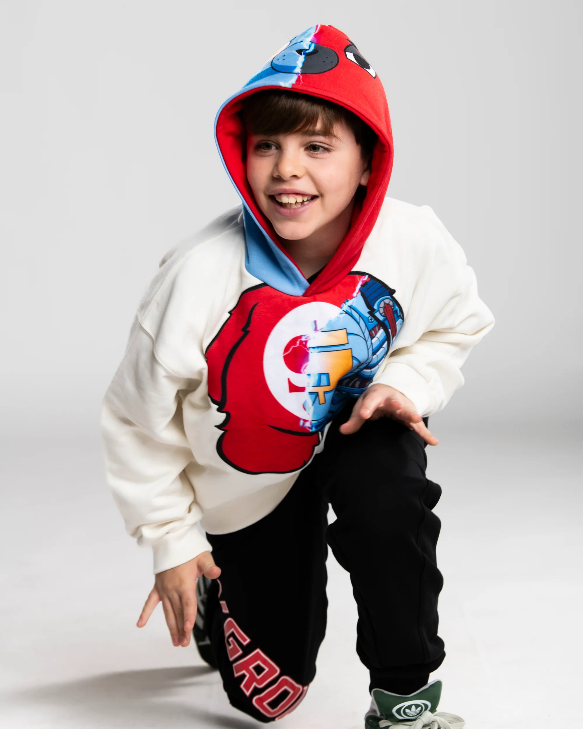 CYBORG BEAR OVER HOODIE - Image 5