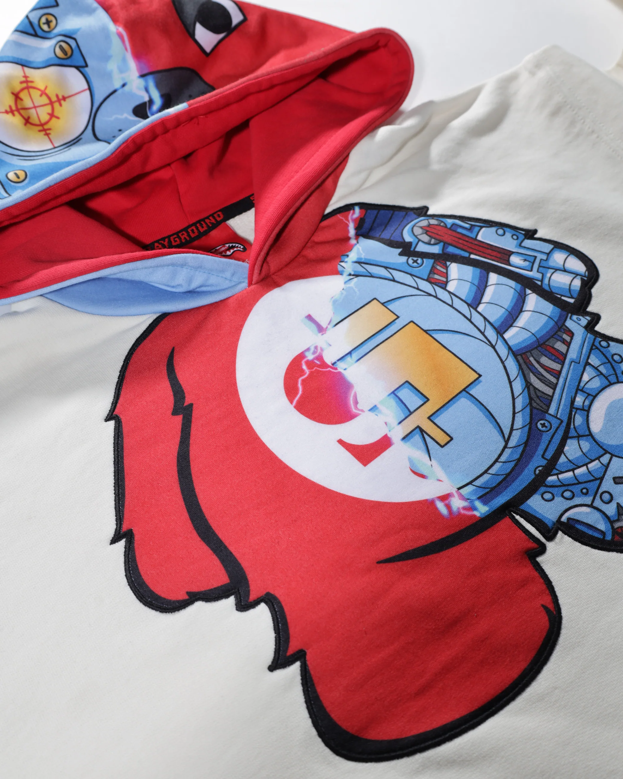 CYBORG BEAR OVER HOODIE - Image 6