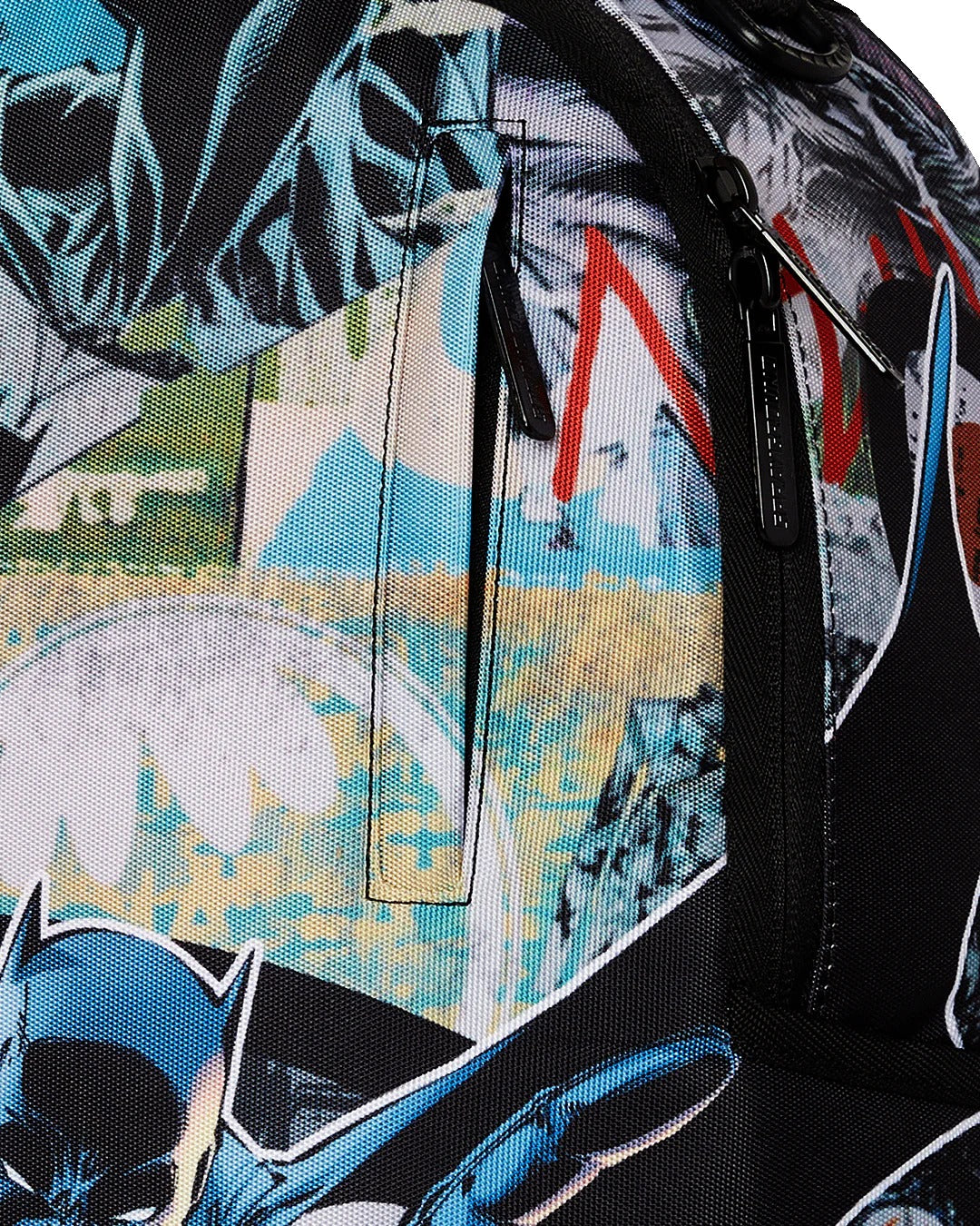 DC BATMAN COLLAGE SHARK DLXR BACKPACK - Image 6