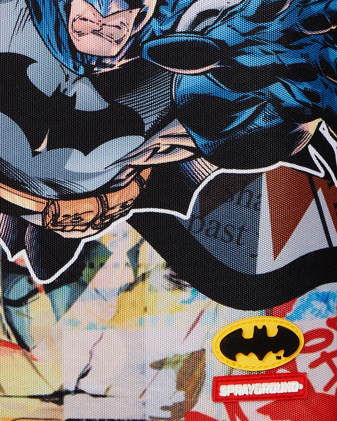 DC BATMAN COLLAGE SHARK DLXR BACKPACK - Image 9