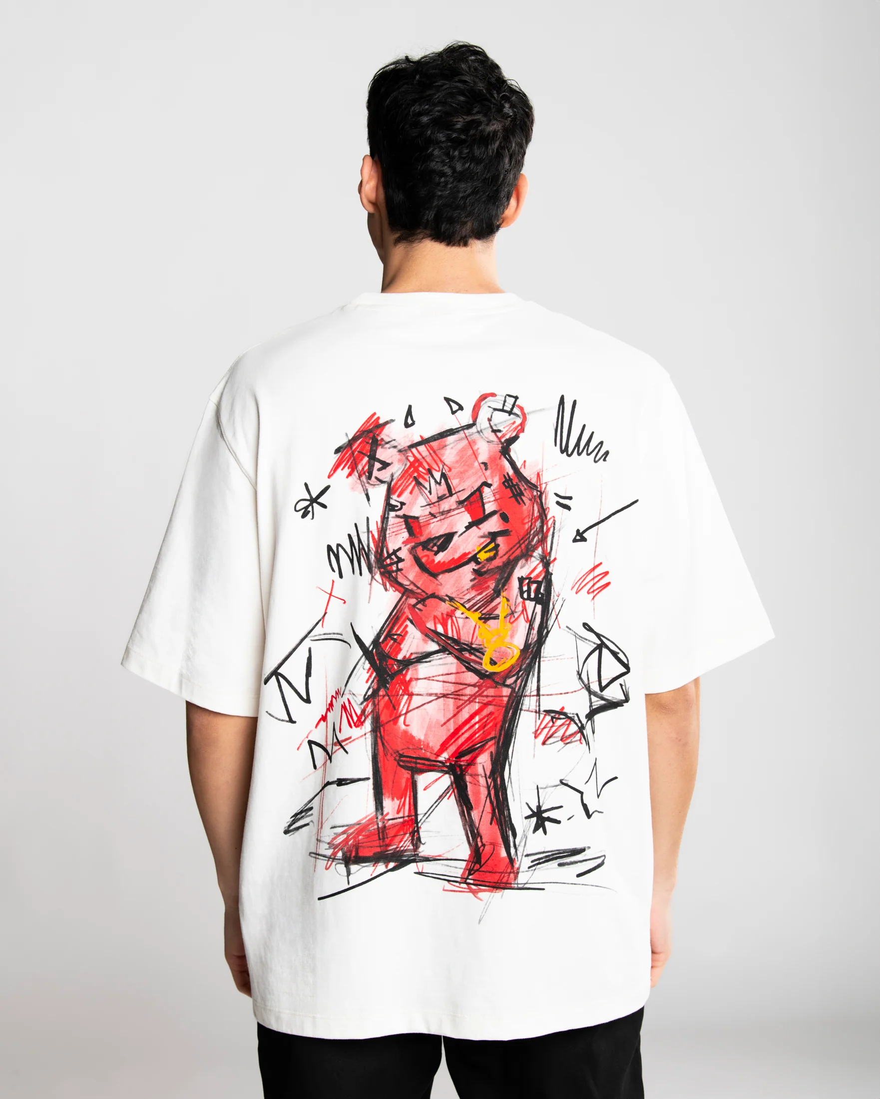 DIABLO BEAR DOODLE OVER T-SHIRT - Image 5