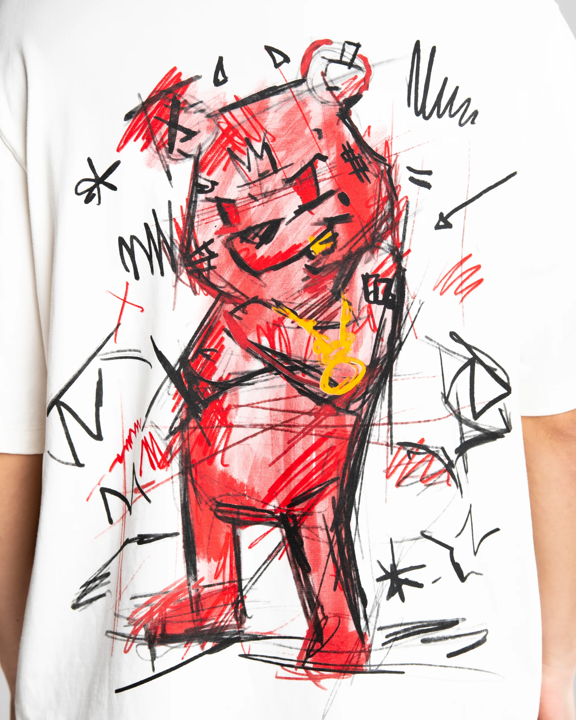 DIABLO BEAR DOODLE OVER T-SHIRT - Image 6