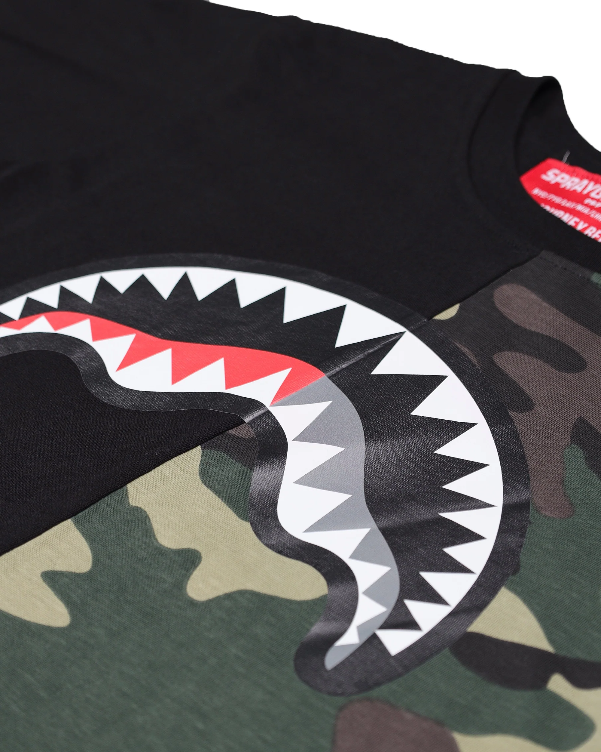 DOUBLE SHARK T-SHIRT KIDS CAMO - Image 4