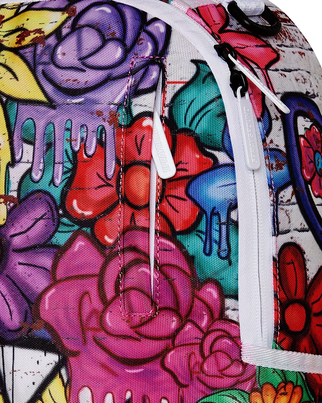 DRIPPY GRAFFITI FLORAL DLXR BACKPACK - Image 6