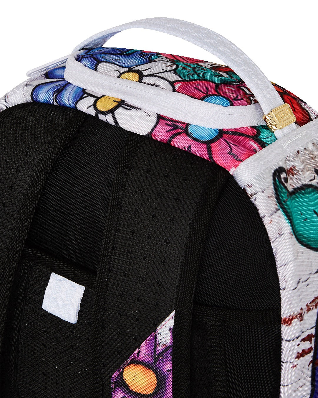 DRIPPY GRAFFITI FLORAL DLXR BACKPACK - Image 7