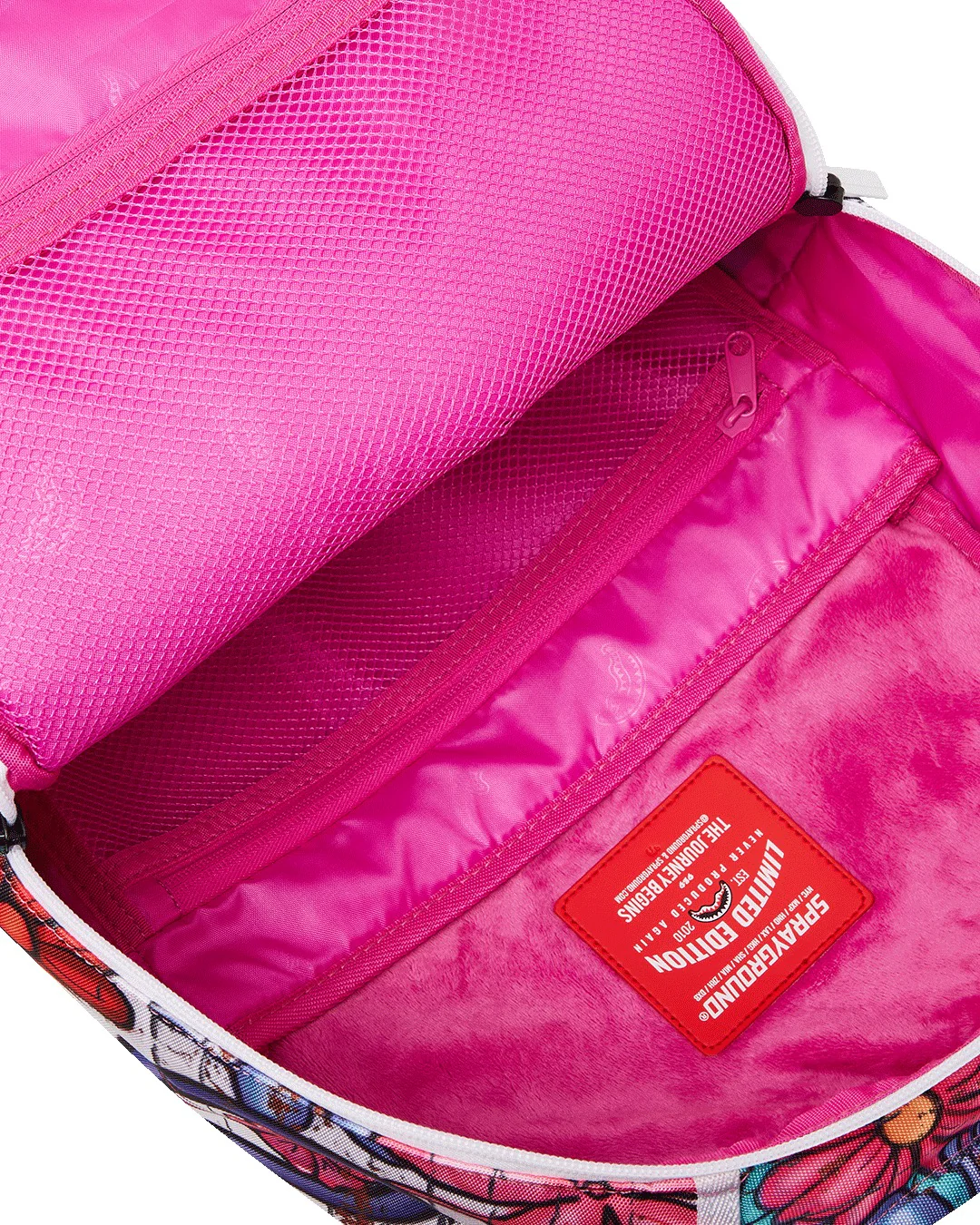 DRIPPY GRAFFITI FLORAL DLXR BACKPACK - Image 8