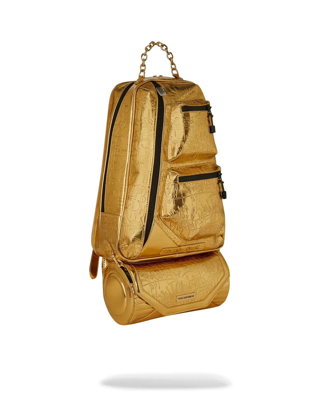 Dune Crossbody Gold Scribble - Image 3