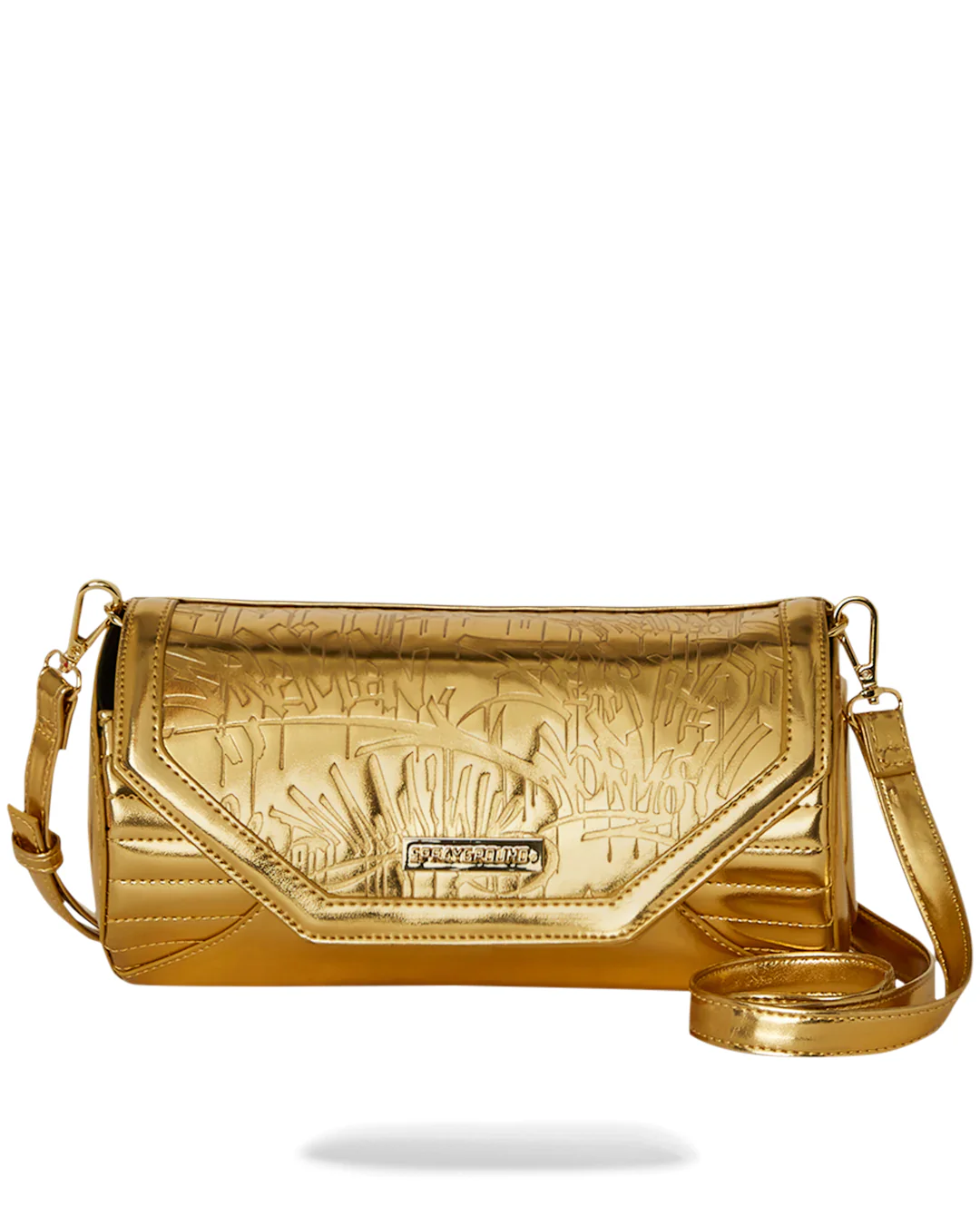 Dune Crossbody Gold Scribble - Image 6