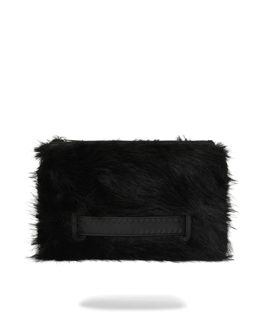 FUR CRAY BLACK CROSSOVER CLUTCH - Image 3